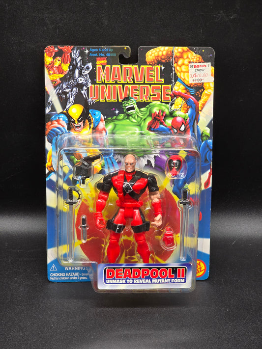 Deadpool 2 Unmasked Marvel Universe Toybiz 1996