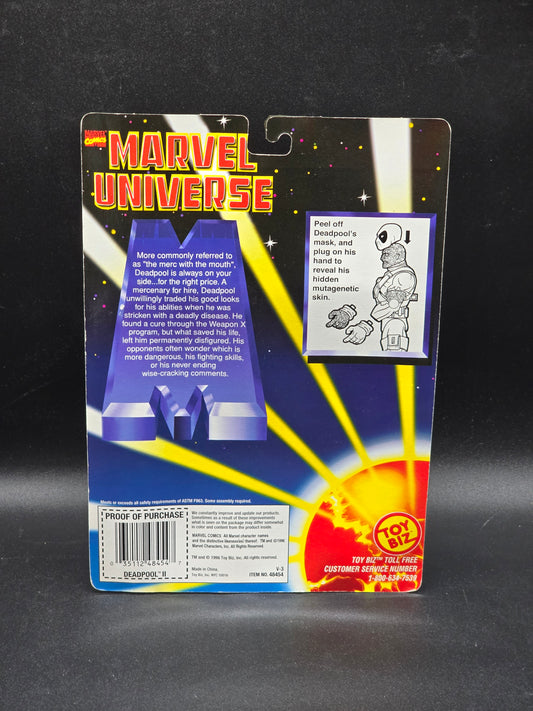 Deadpool 2 Unmasked Marvel Universe Toybiz 1996
