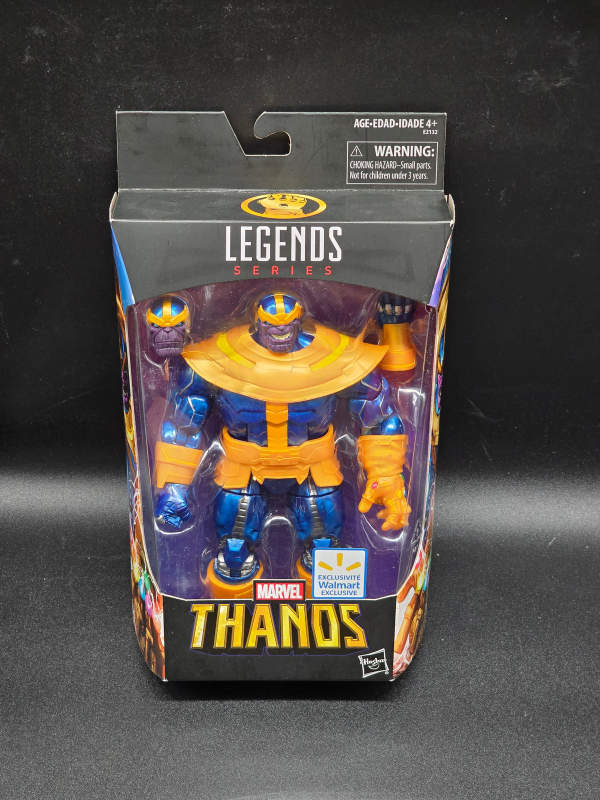 Thanos (Opened Box) Marvel Legends Series Walmart Exclusive Action Figure Hasbro 2017
