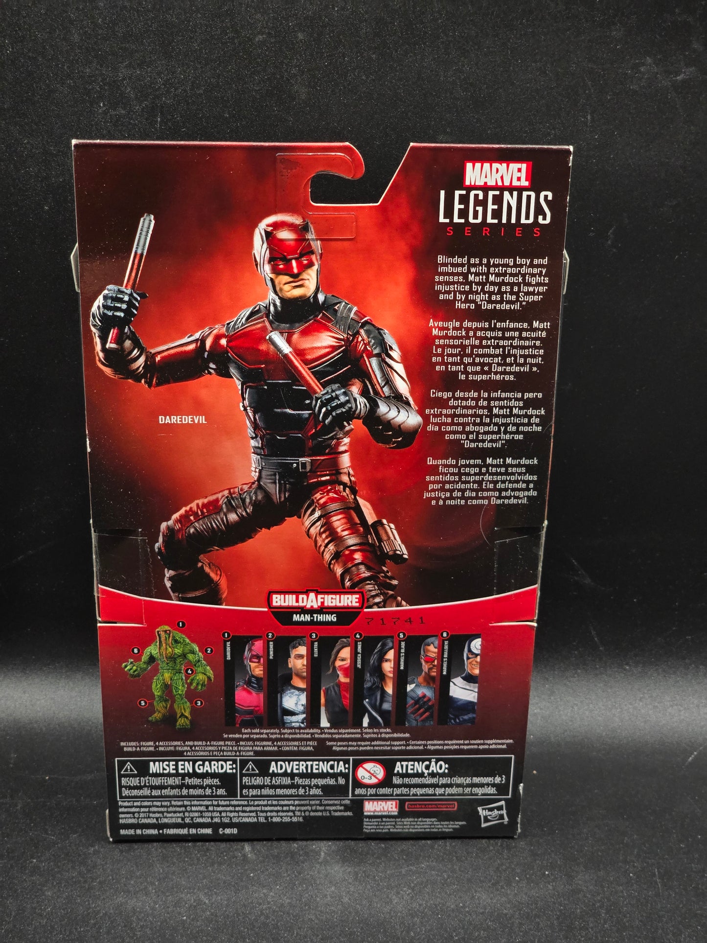 Daredevil (Netflix) Marvel Legends BAF Man-Thing Action Figure Hasbro 2017