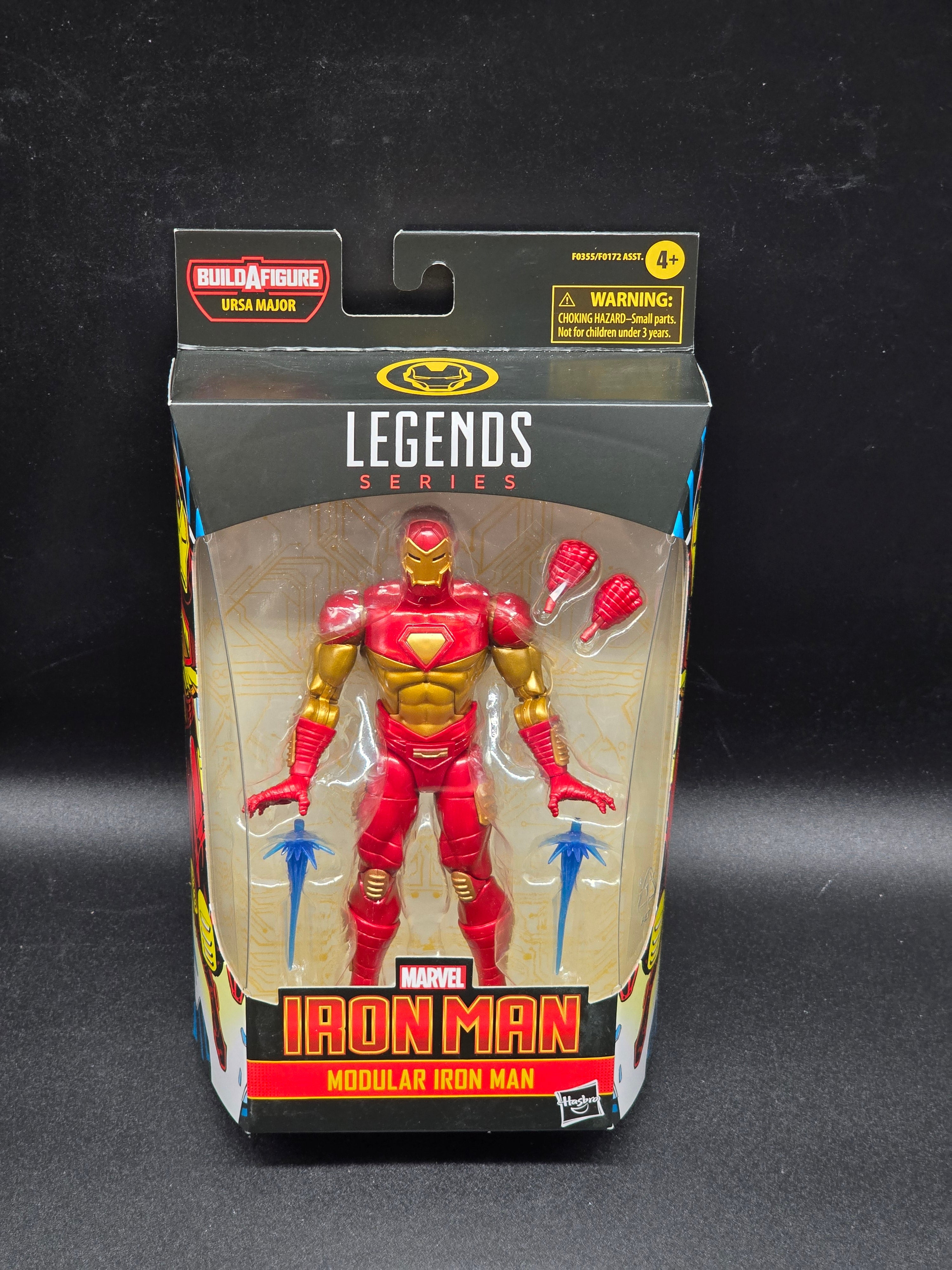 Modular Iron Man Marvel Legends BAF Ursa Major Action Figure Hasbro 2021