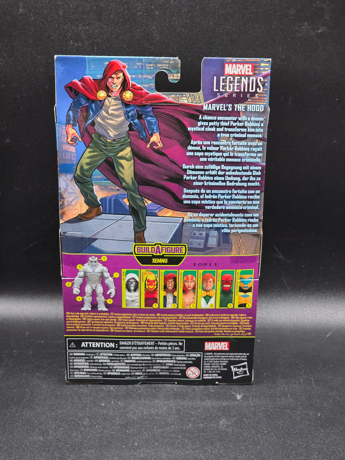 The Hood Marvel Legends BAF Xemnu Action Figure Hasbro 2021