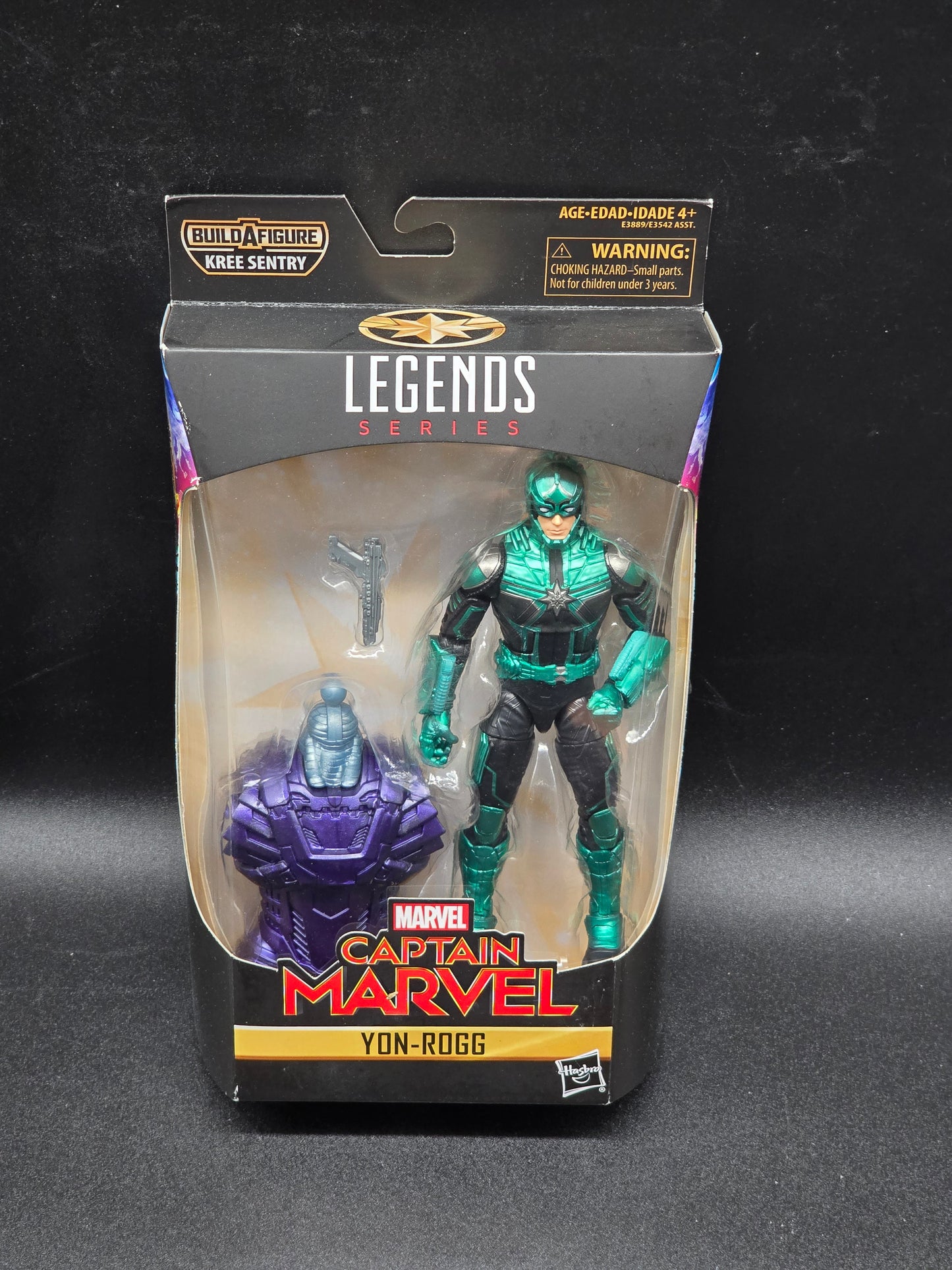 Yon-Rogg Marvel Legends BAF Kree Sentry Action Figure Hasbro 2018