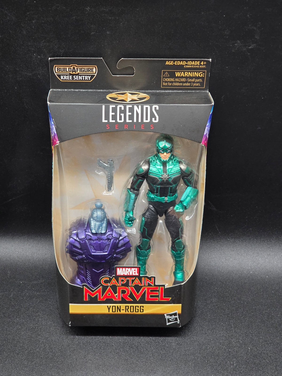Yon-Rogg Marvel Legends BAF Kree Sentry Action Figure Hasbro 2018