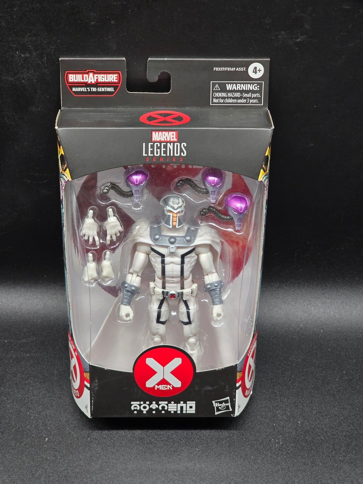 Magneto House Of X Marvel Legends BAF Tri-Sentinel Action Figure Hasbro 2021