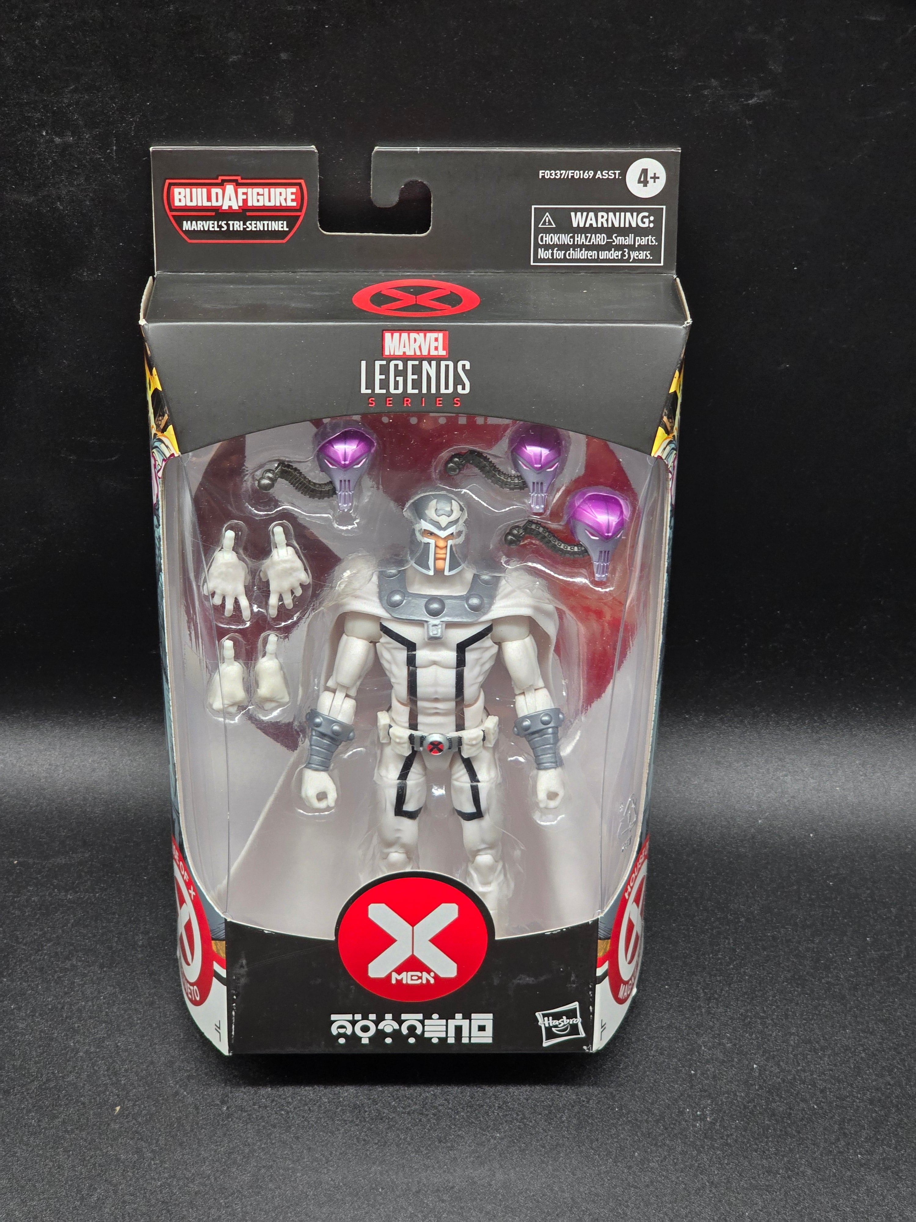 Magneto House Of X Marvel Legends BAF Tri-Sentinel Action Figure Hasbro 2021