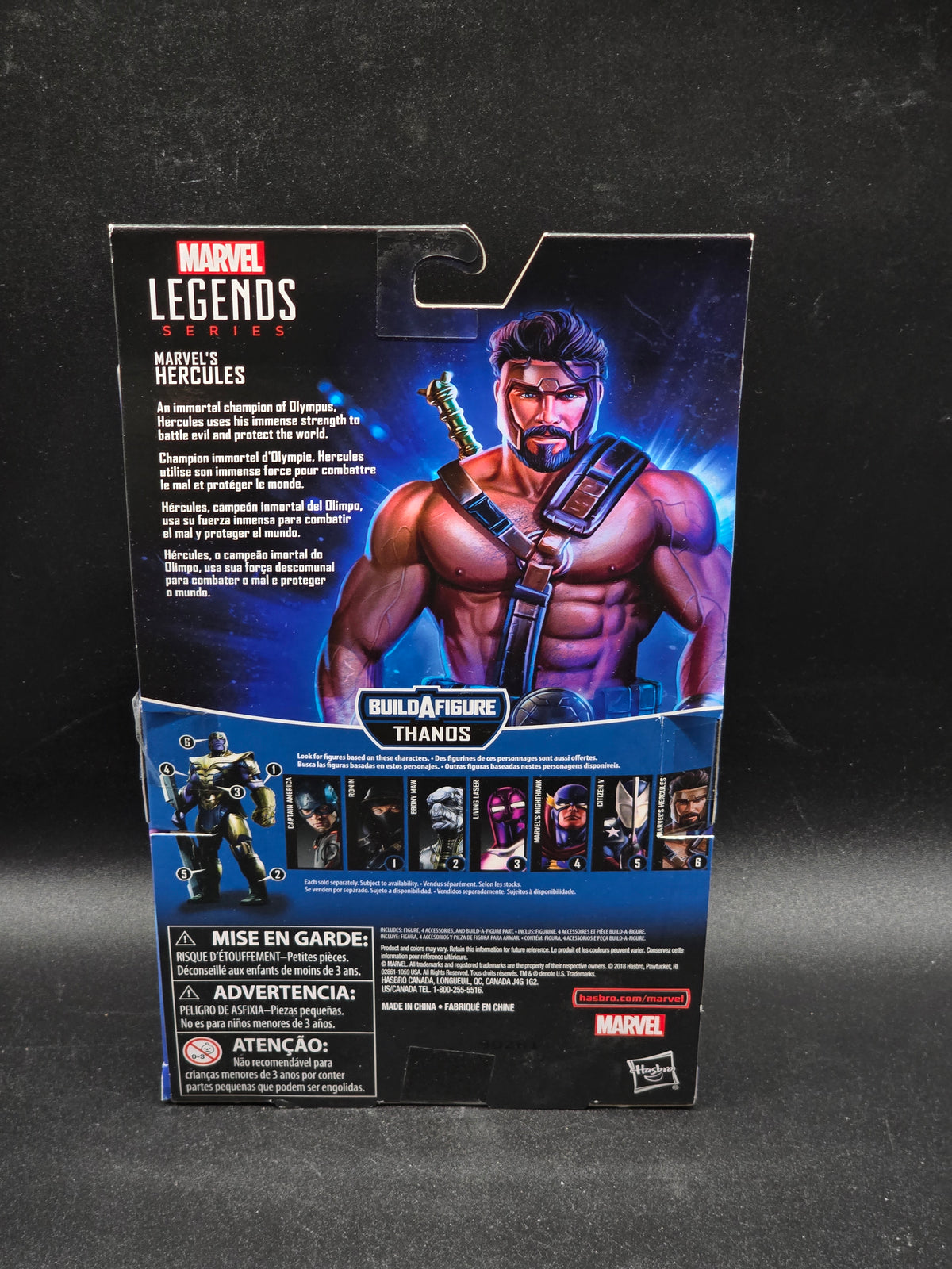 Hercules BAF Thanos Marvel Legends Action Figure Hasbro 2018