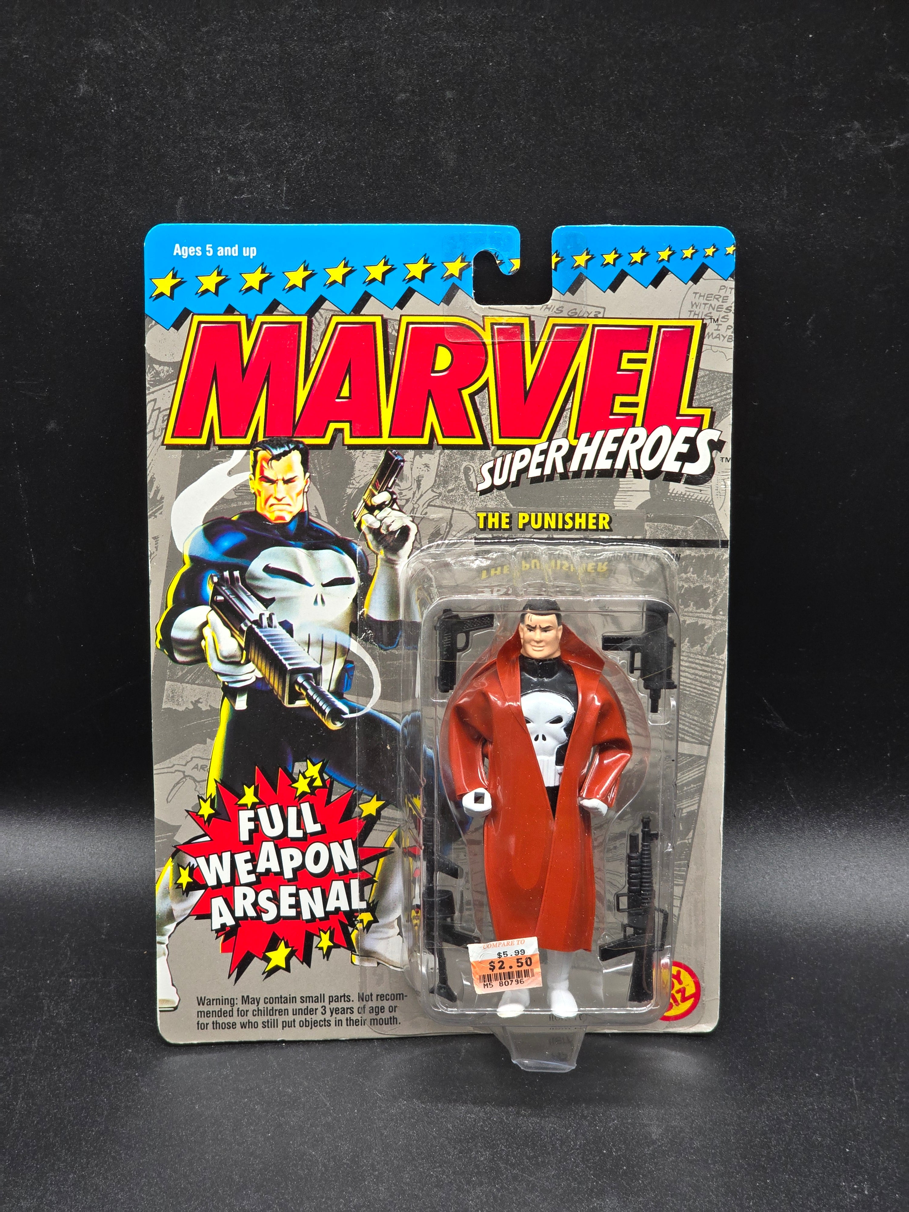 Punisher (Jacket Variant) Marvel Superheroes Toybiz 1994