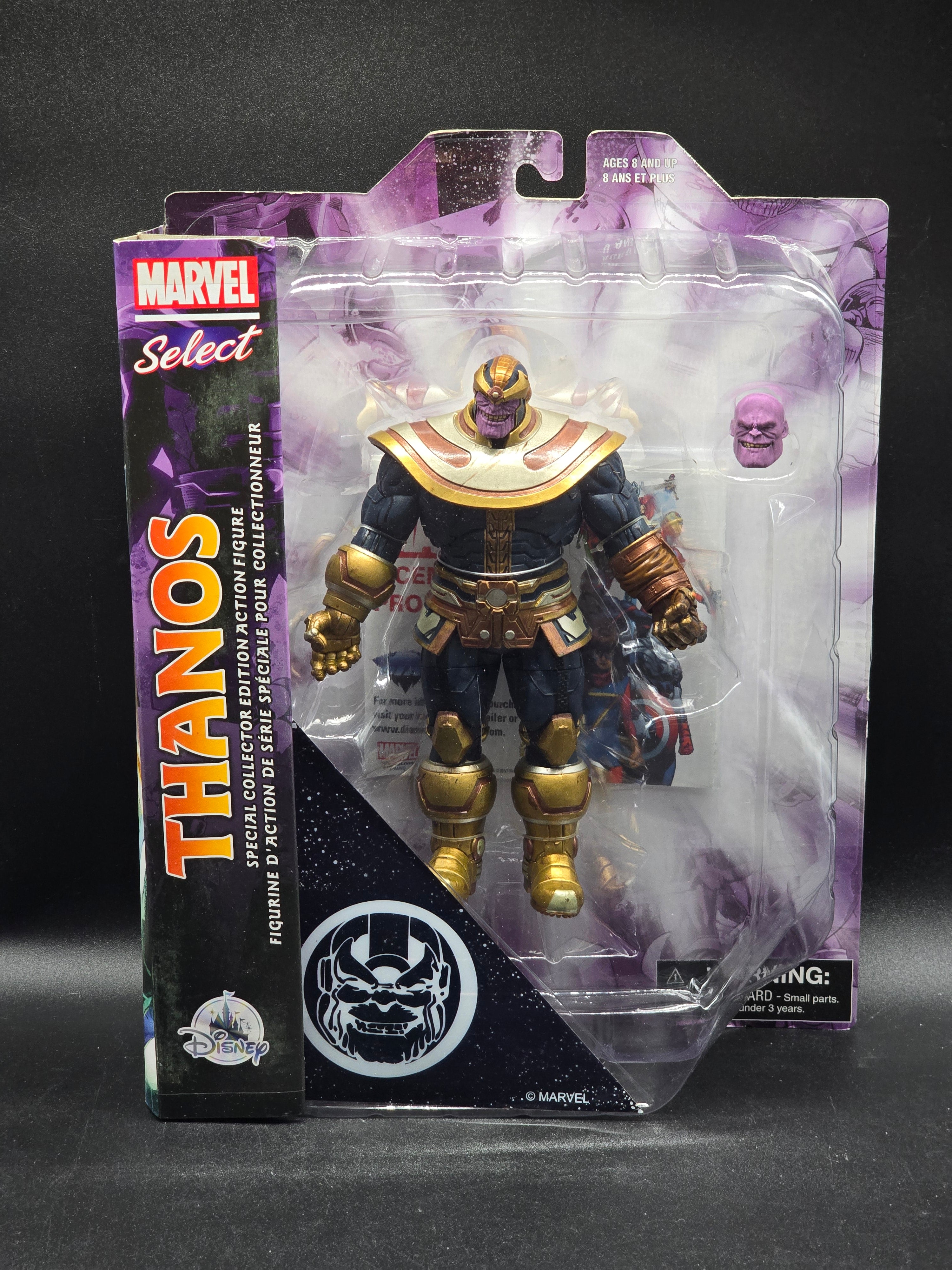 Disney Store Thanos Figure Toy Marvel Select Thanos Disney Store