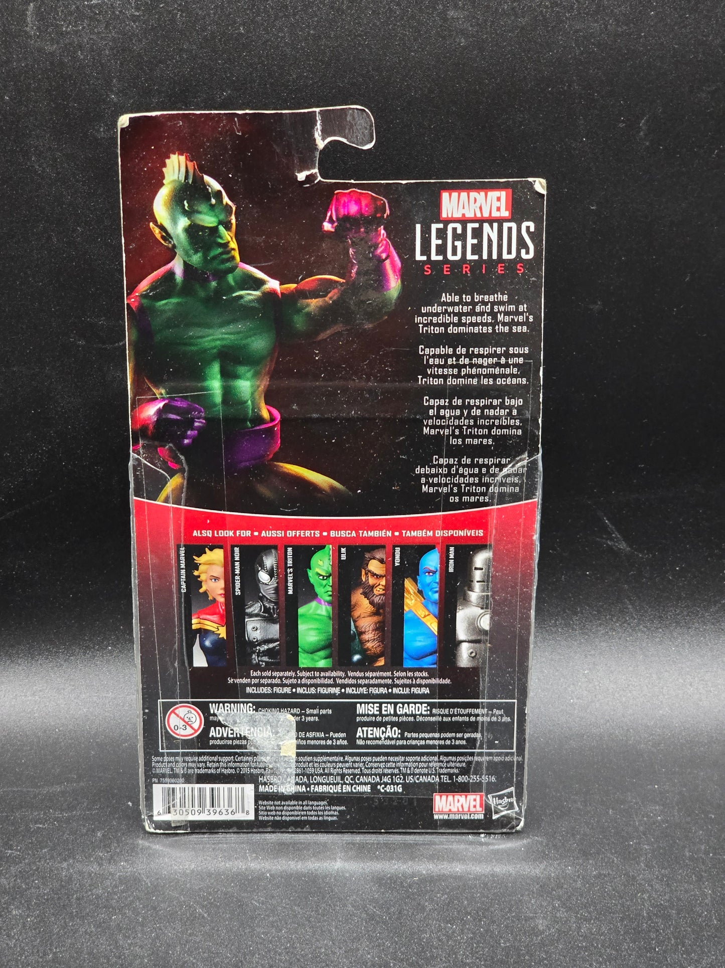 Triton Marvel Legends 3.75 in. Action Figure Hasbro 2015