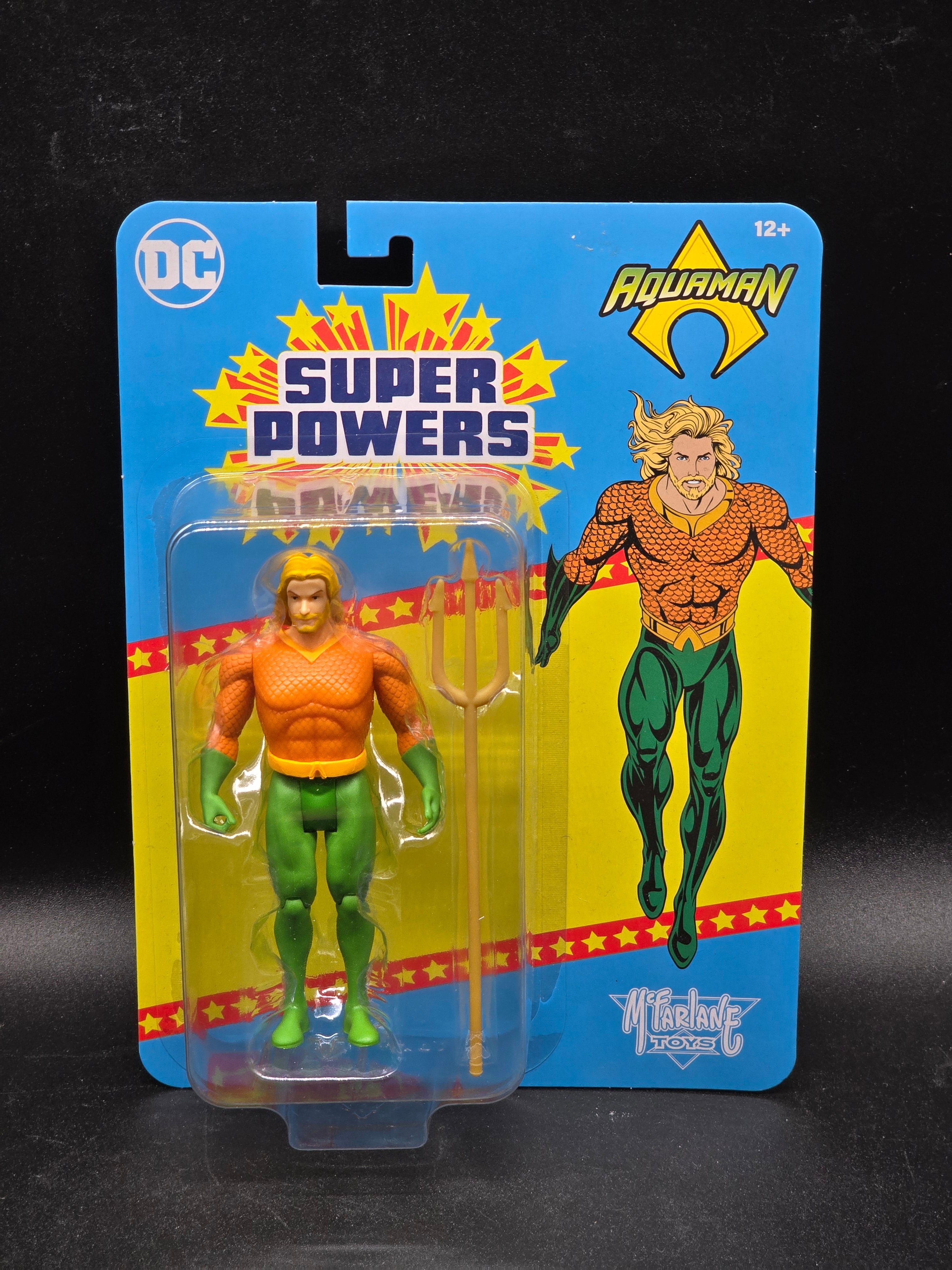 Aquaman DC Super Powers Gold 40th Anniversary Action Figure McFarlane Toys 2025