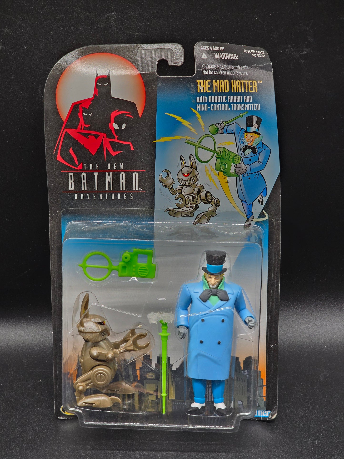 The Mad Hatter Kenner The New Batman Adventures Animated Series Figure1997