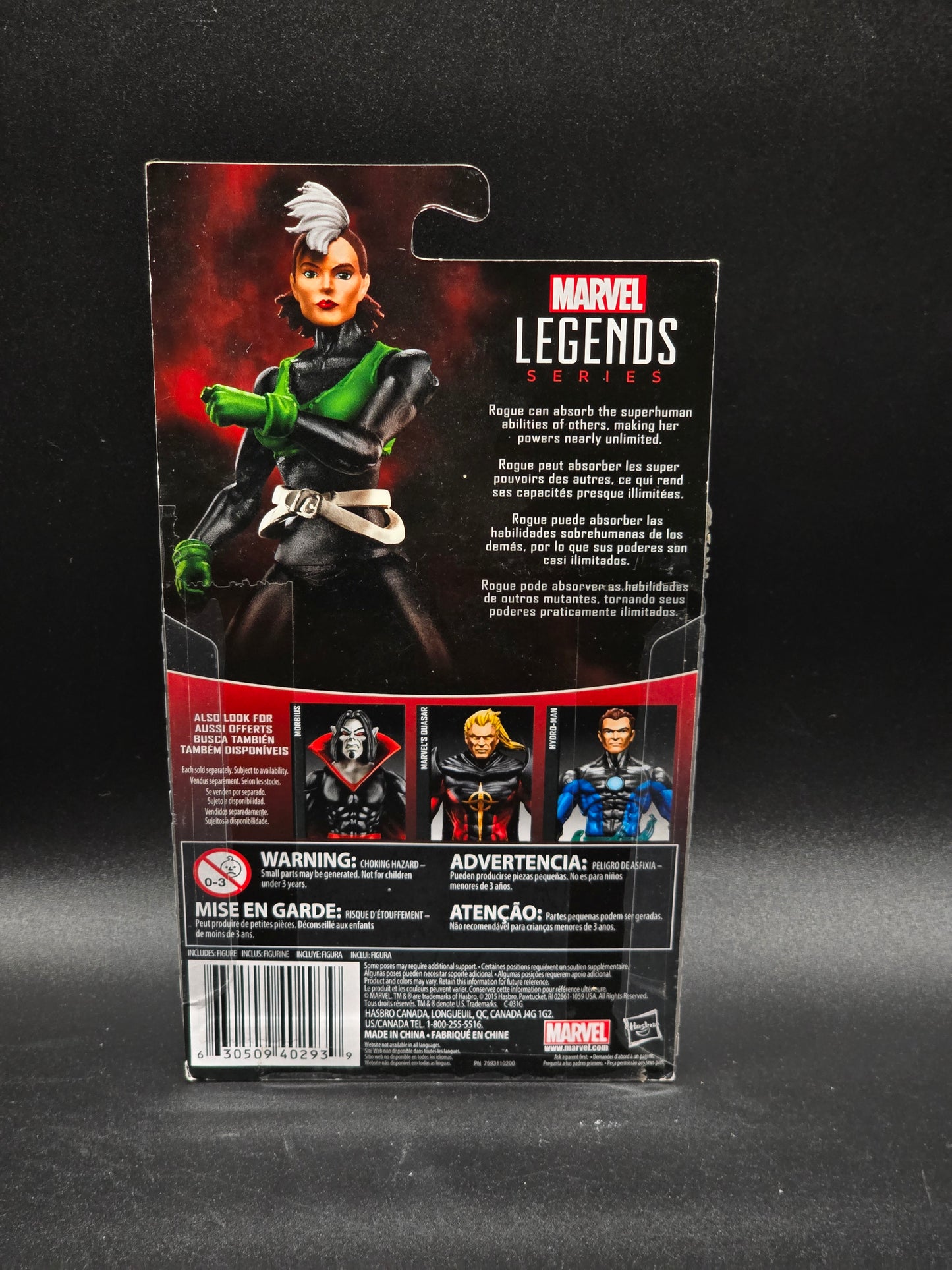 Rogue Marvel Legends 3.75 in. Action Figure Hasbro 2015