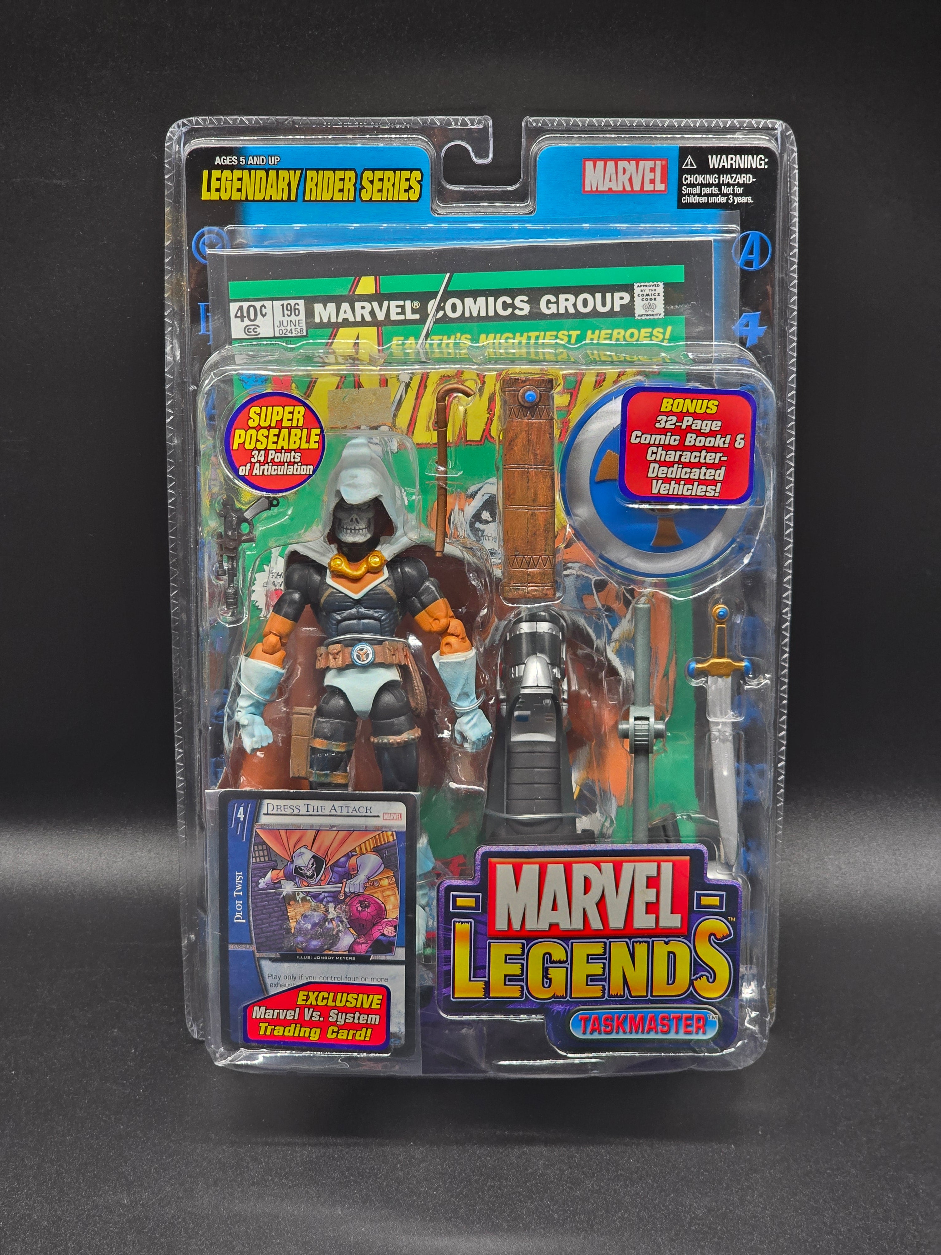 Taskmaster Marvel Legends Legendary Rider series 11 Action figure Toybiz 2005