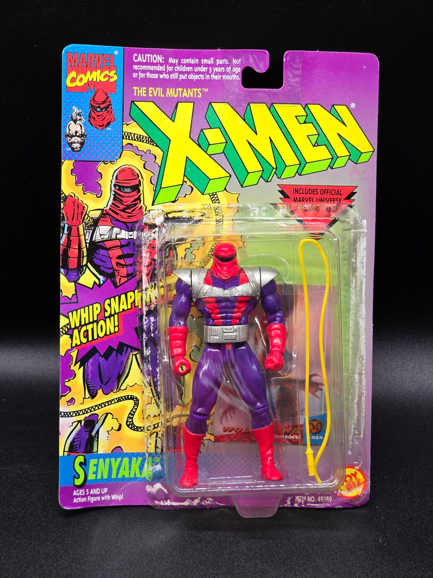 Senyaka (open) X-Men Action Figure Toybiz 1992