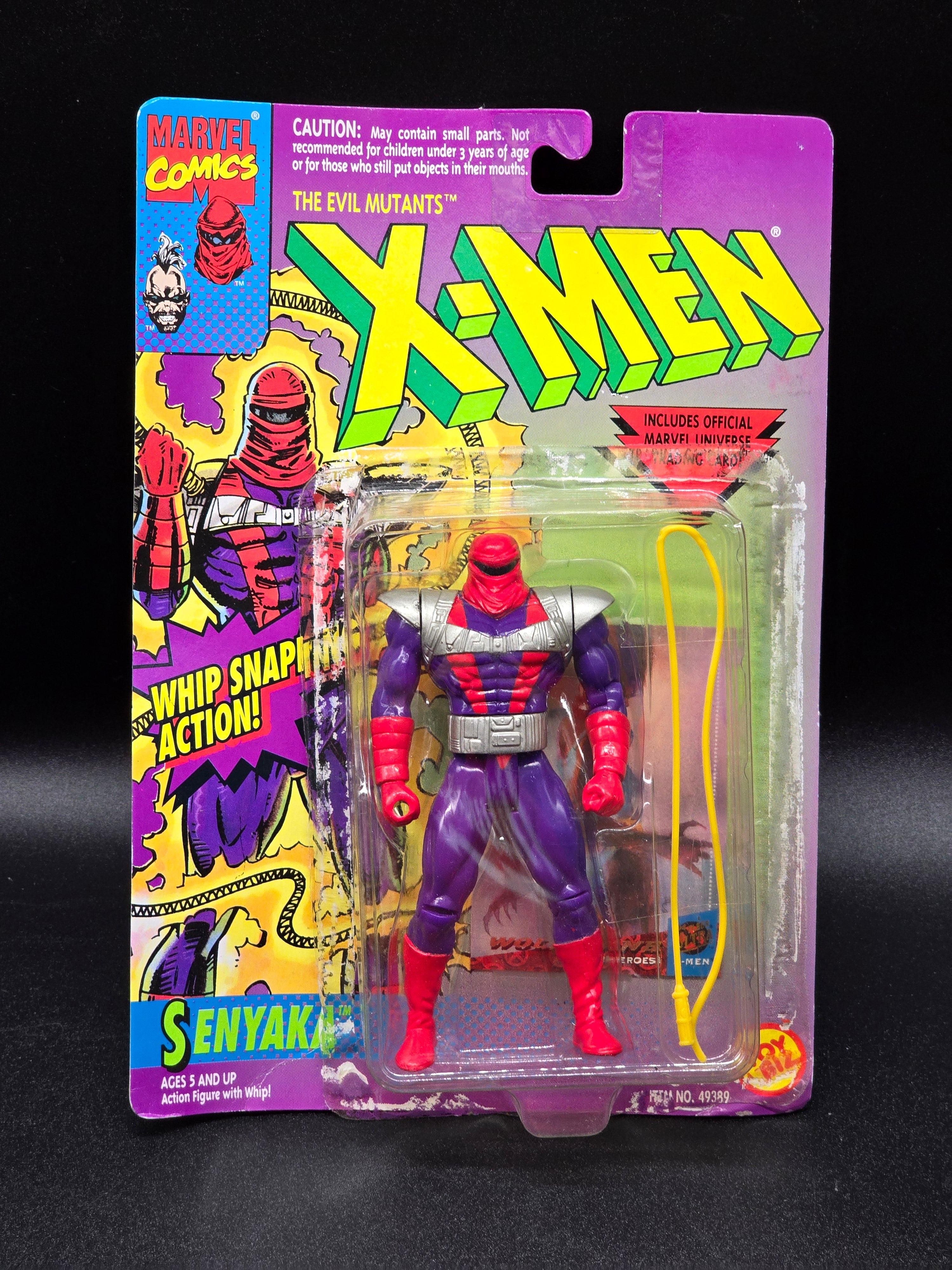 Senyaka (open) X-Men Action Figure Toybiz 1992