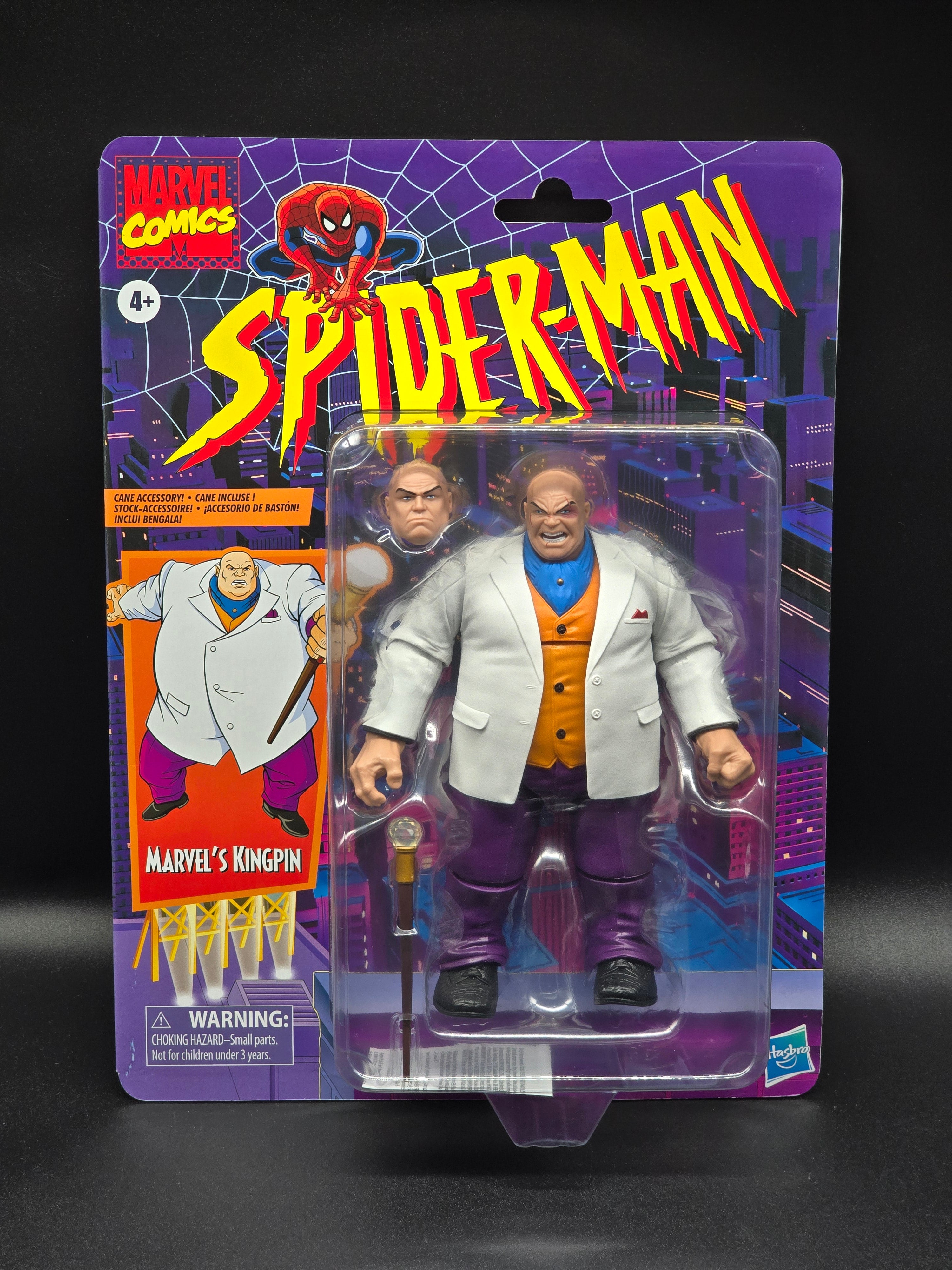 Kingpin Hasbro Marvel Legends Spider-Man Retro Figure 2020