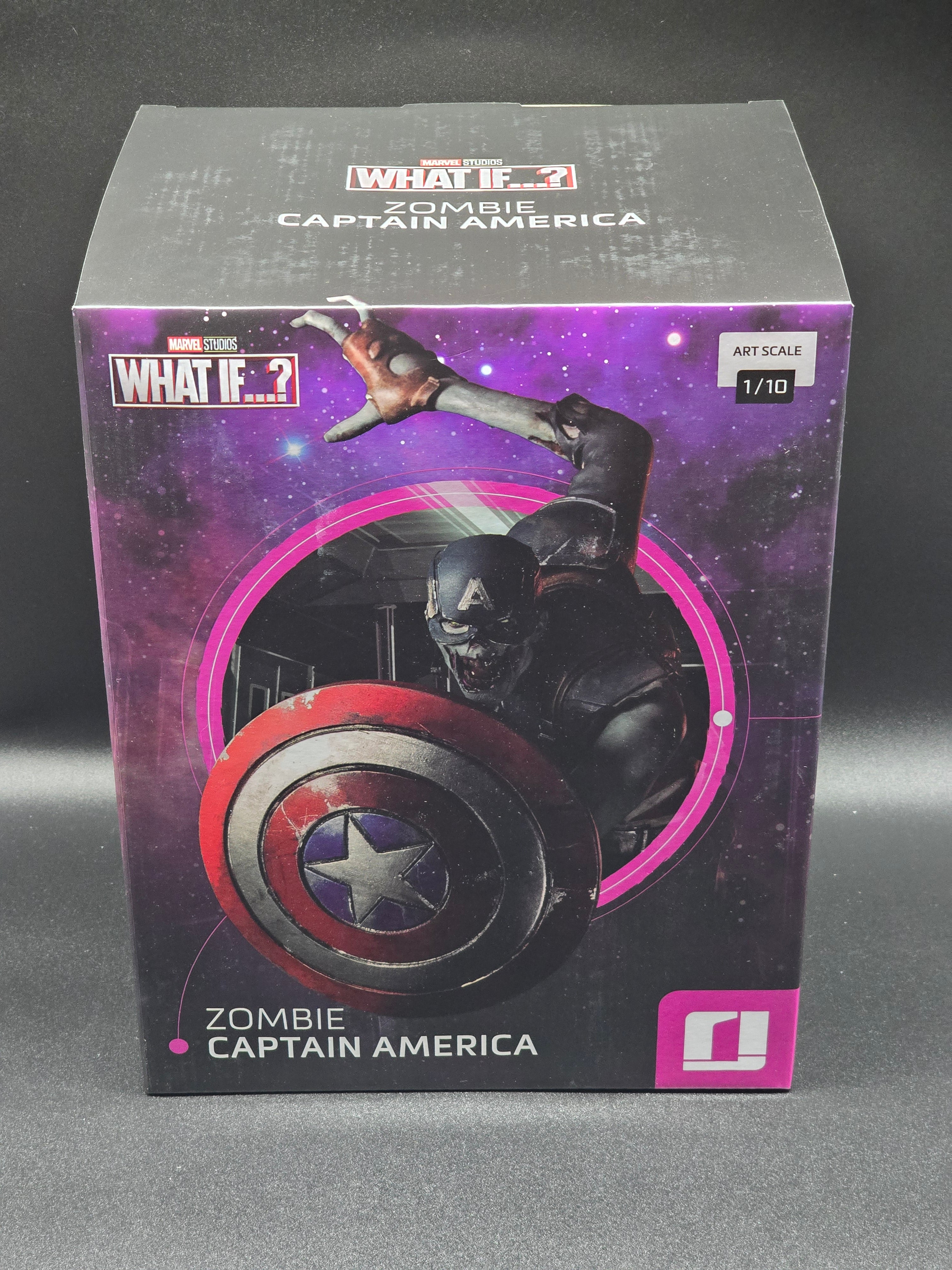 Zombie Captain America What If...? 1/10 scale Iron Studios Statue Marvel