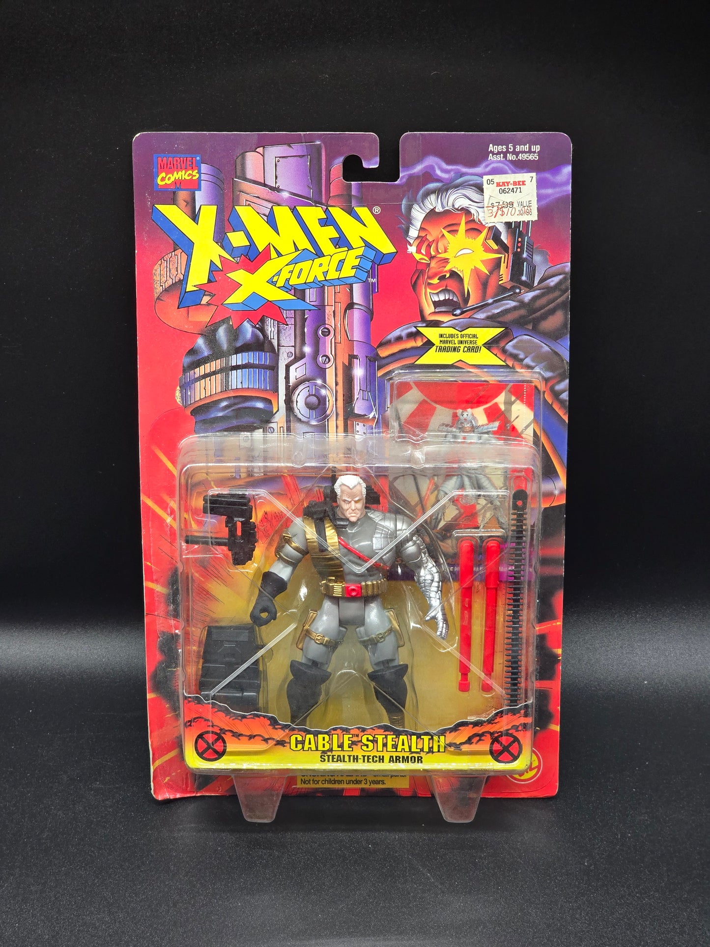 Cable Stealth X-Men: X-Force Action Figure Toybiz 1996