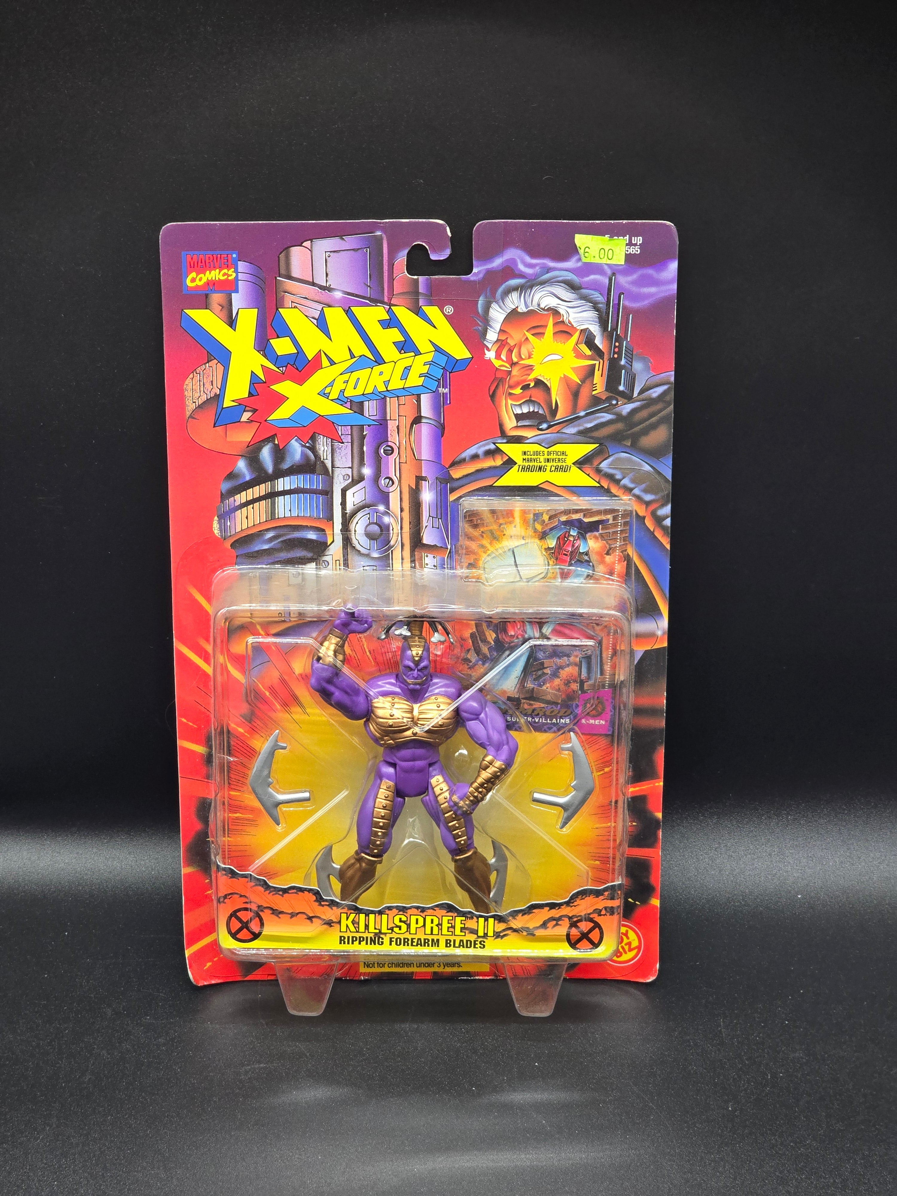 Killspree 2 X-Men: X-Force Action Figure Toybiz 1996