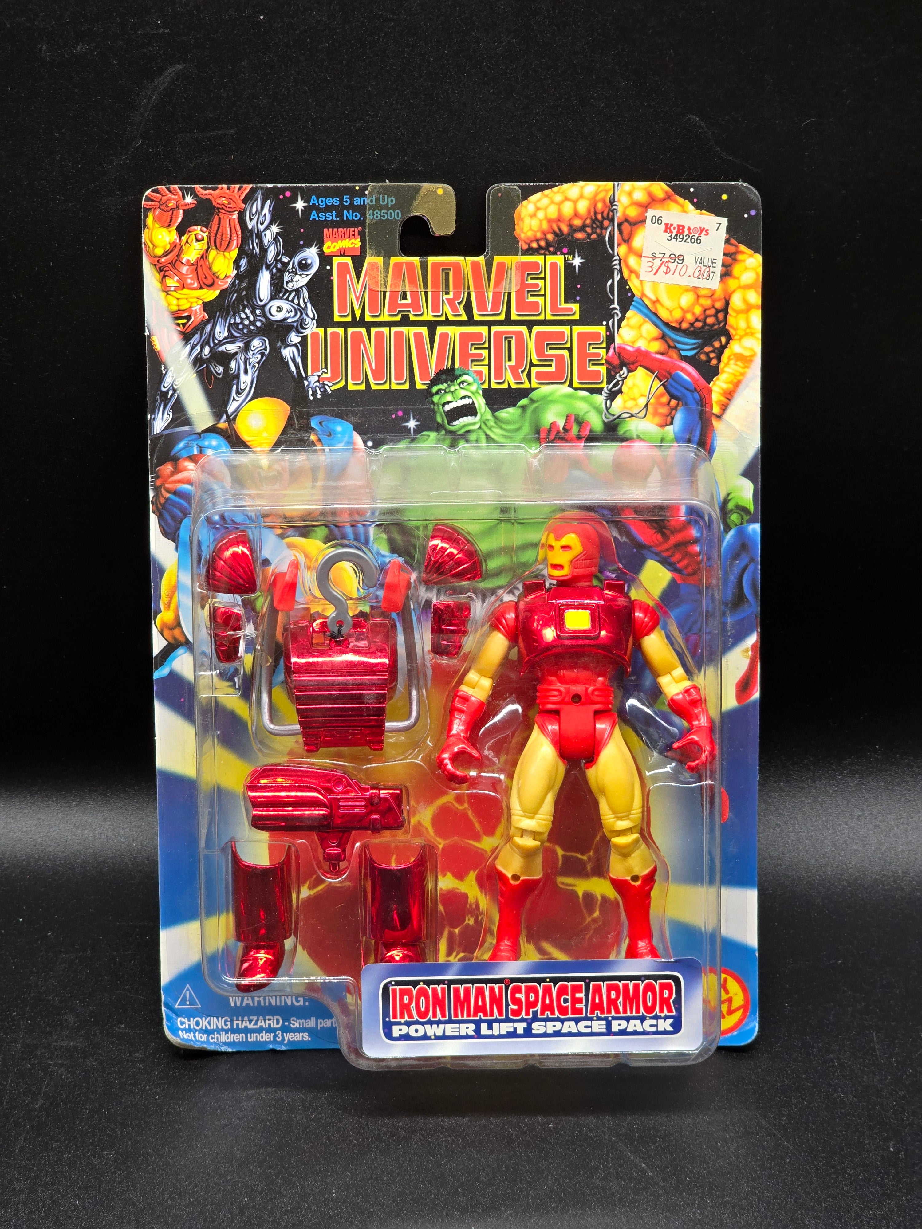Iron Man (Space Armor) Marvel Universe Toybiz 1997