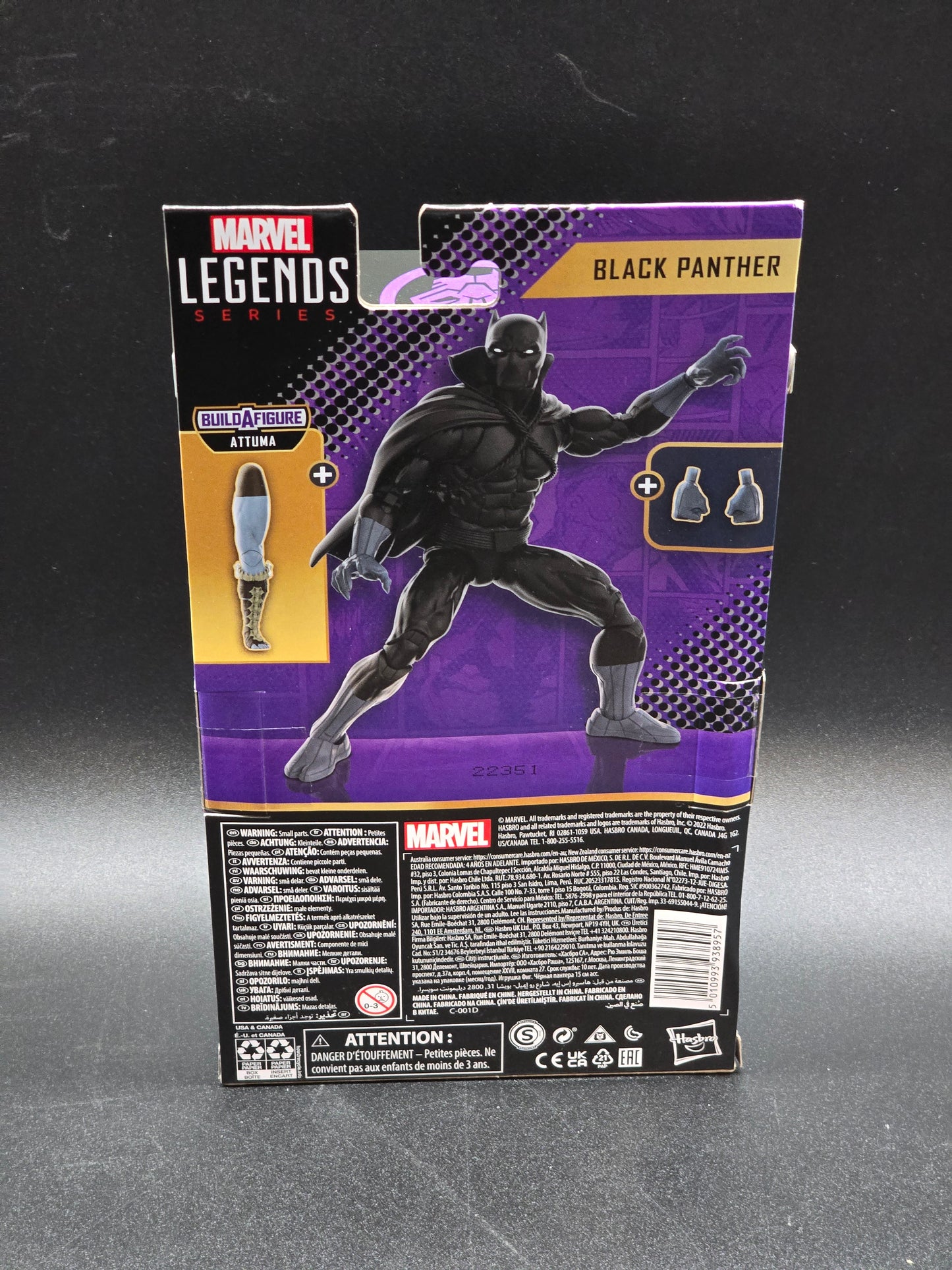 Black Panther Marvel Legends BAF Attuma Action Figure Hasbro 2022