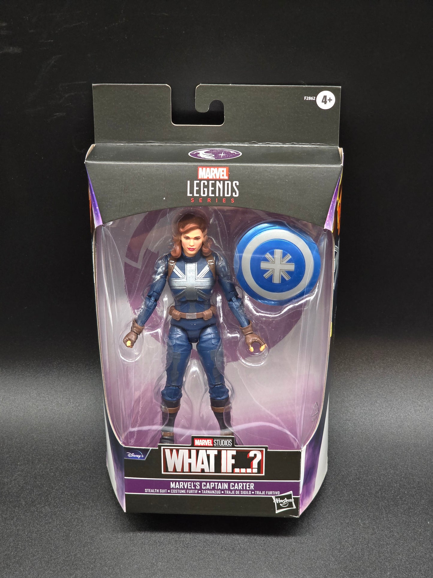 Captain Carter (Stealth Suit) What If? Marvel Legends Action Figure Hasbro 2021