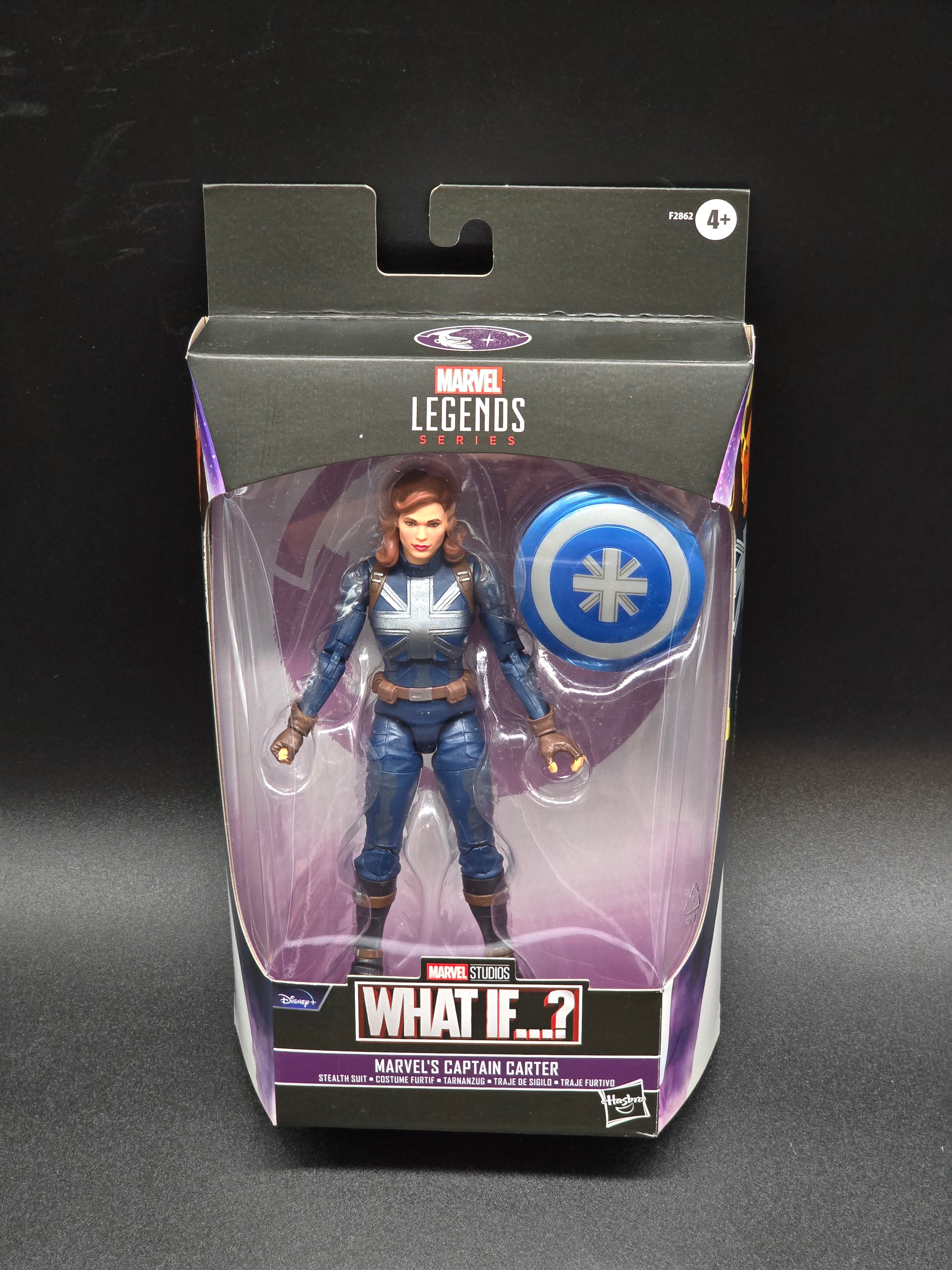Captain Carter (Stealth Suit) What If? Marvel Legends Action Figure Hasbro 2021
