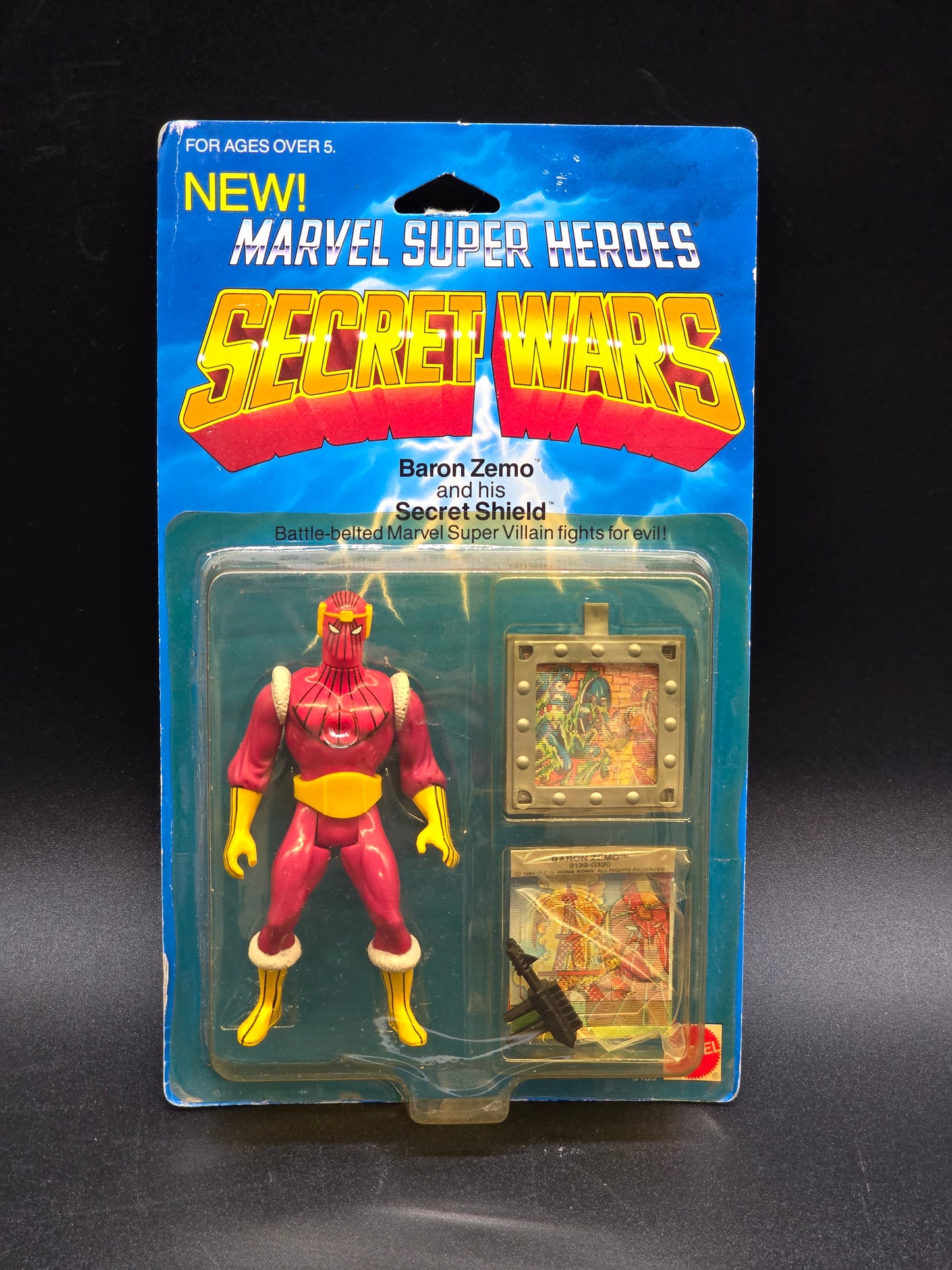 Baron Zemo Secret Wars Mattel Action Figure 1984