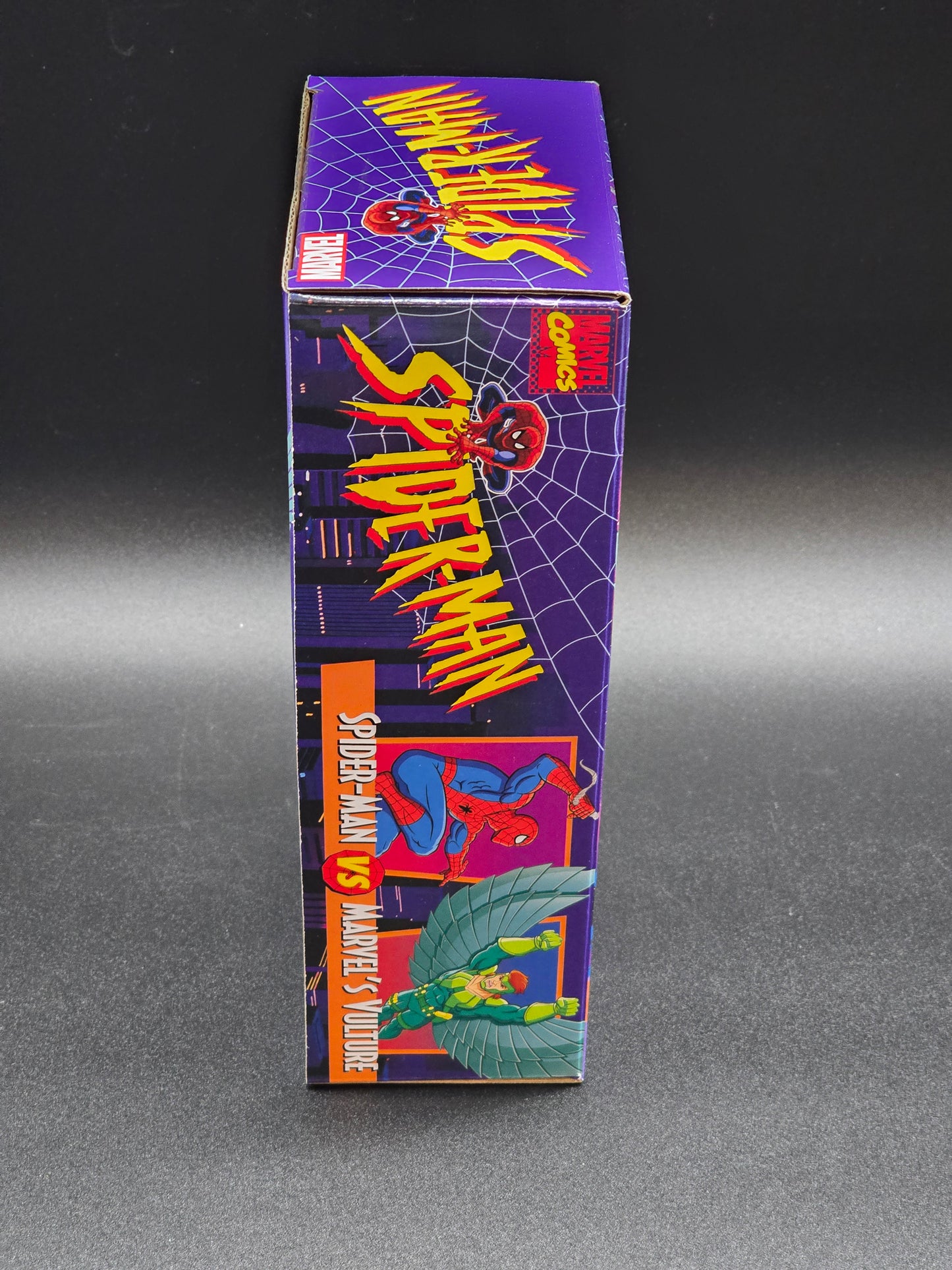 Spider-Man vs Vulture Hasbro Marvel Legends VHS Spider-Man Animated Series Retro Figure Set 2024