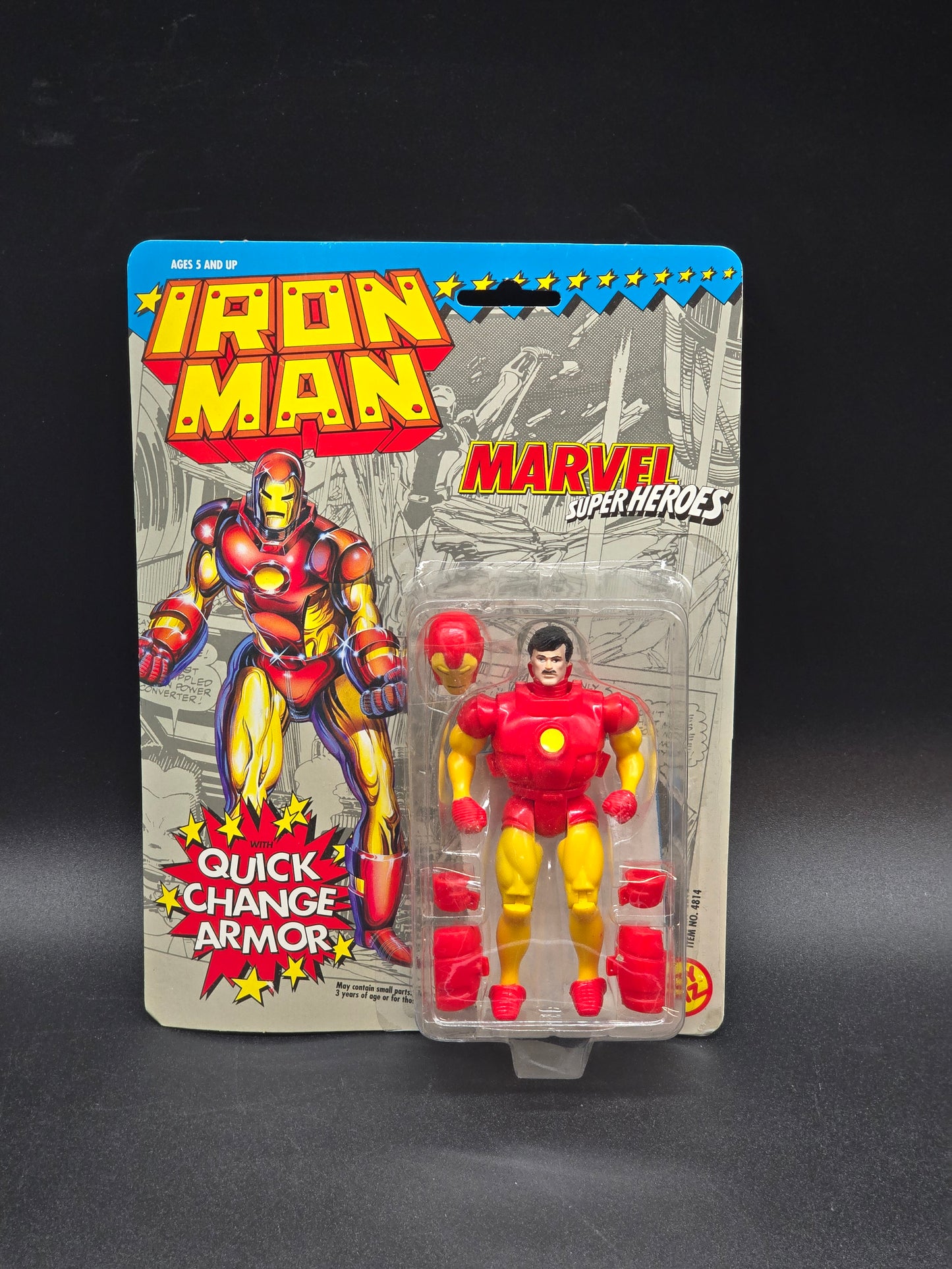 Iron Man Marvel Superheroes Action Figure Toybiz 1991