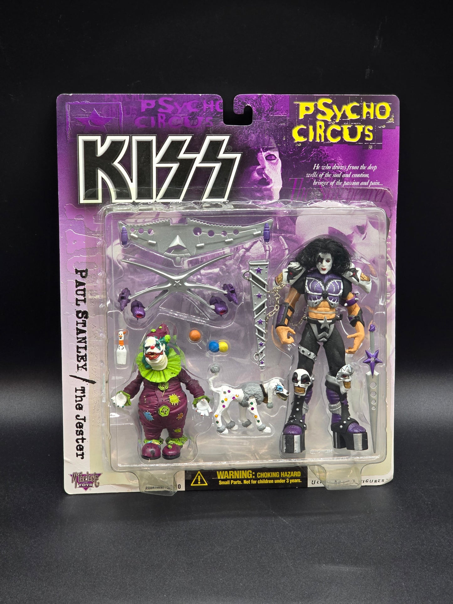 Paul Stanley & The Jester KISS Psycho Circus McFarlane Toys 1998