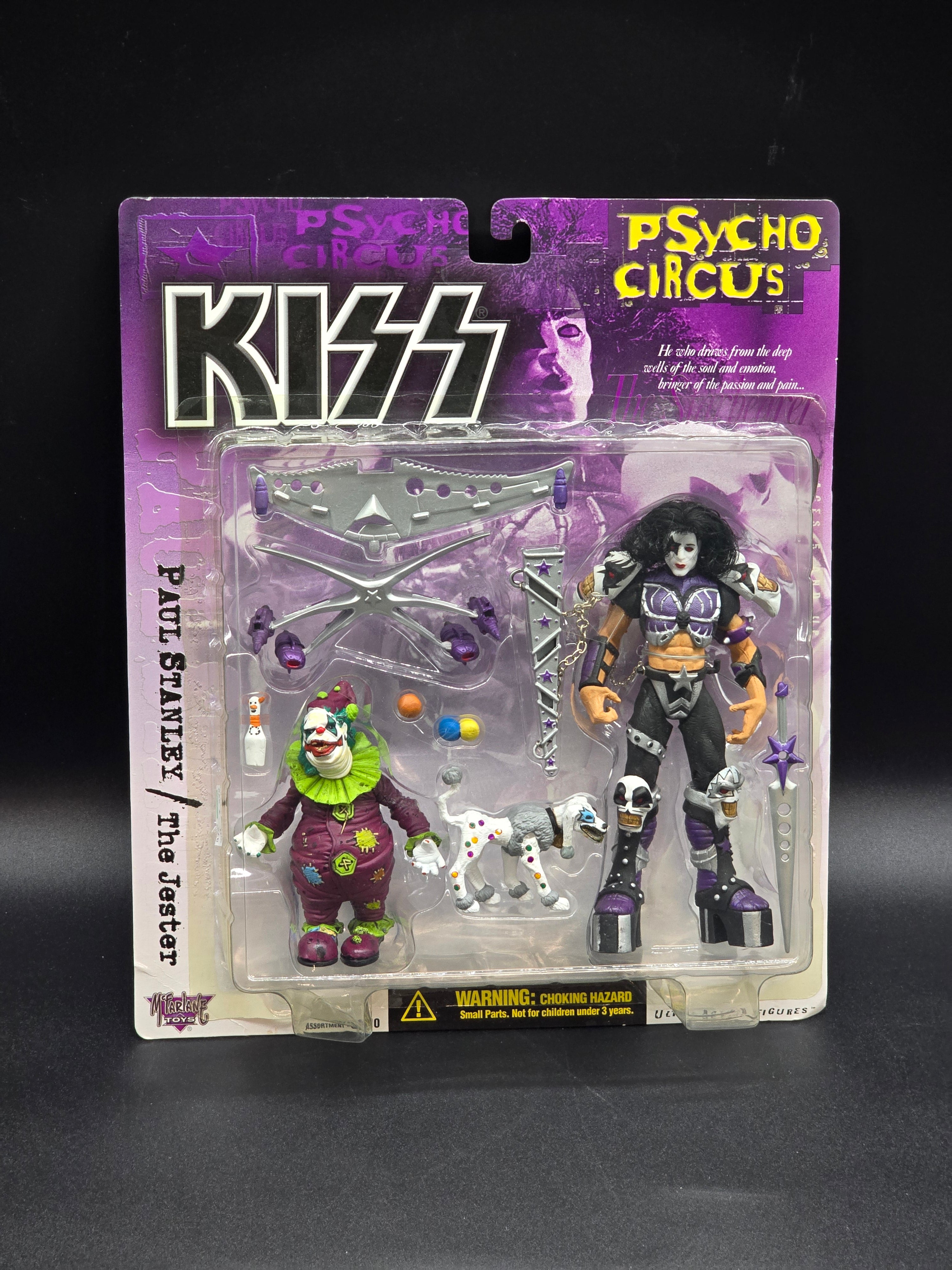 Paul Stanley & The Jester KISS Psycho Circus McFarlane Toys 1998