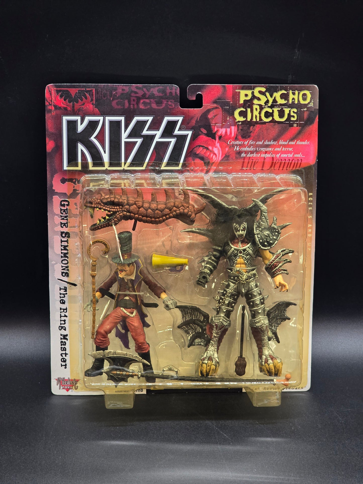 Gene Simmons & The Ring Master KISS Psycho Circus McFarlane Toys 1998
