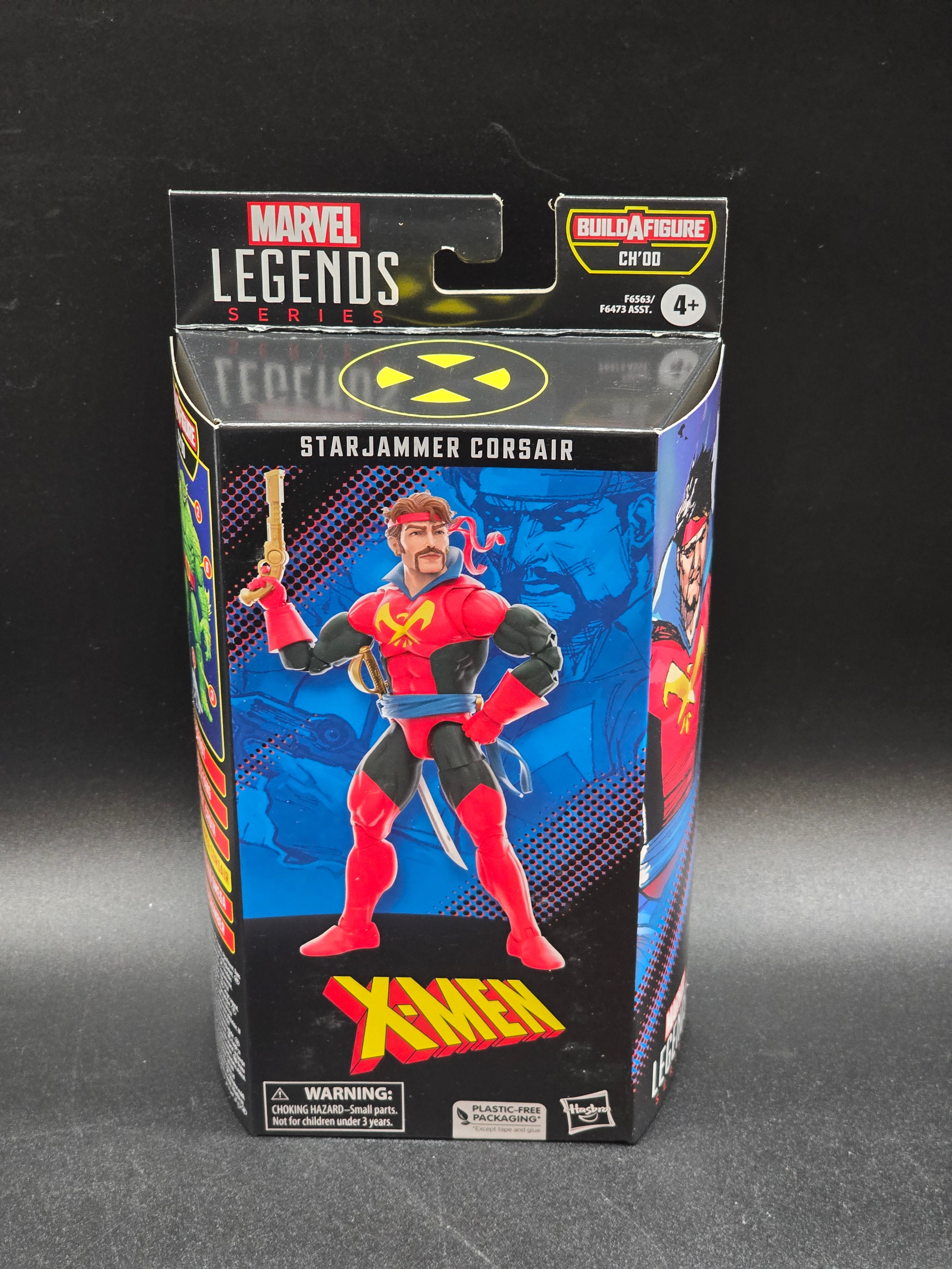 Starjammer Corsair X-Men Marvel Legends BAF Ch'od Action Figure Hasbro 2023