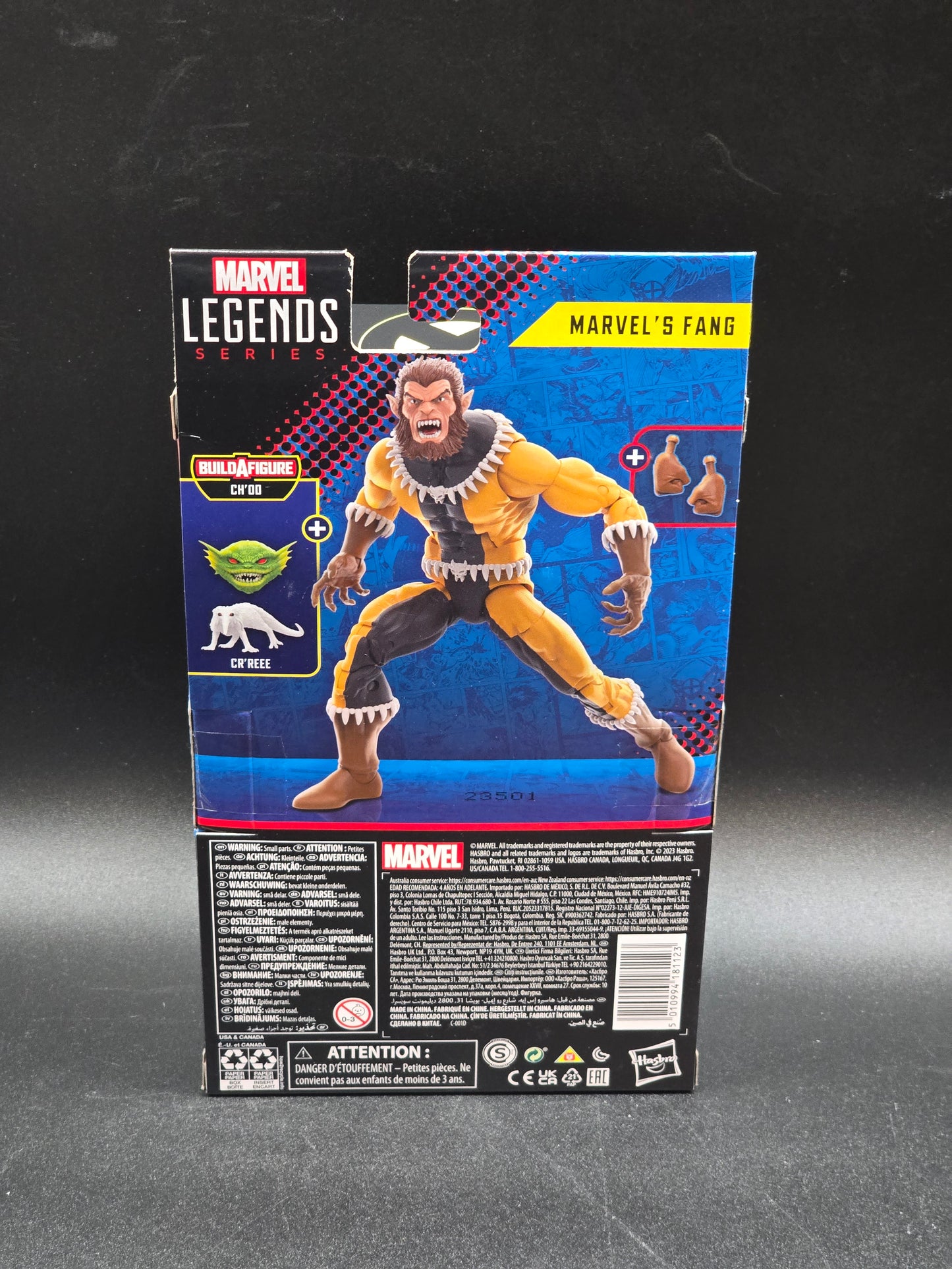 Fang X-Men Marvel Legends BAF Ch'od Action Figure Hasbro 2023