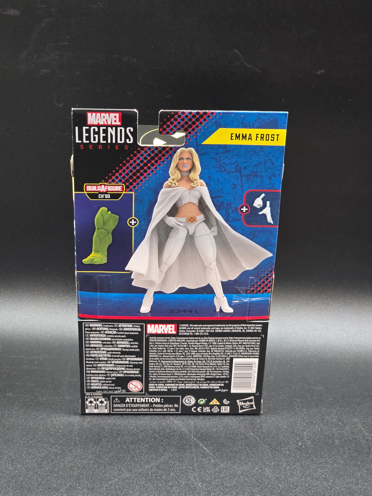 Emma Frost X-Men Marvel Legends BAF Ch'od Action Figure Hasbro 2023