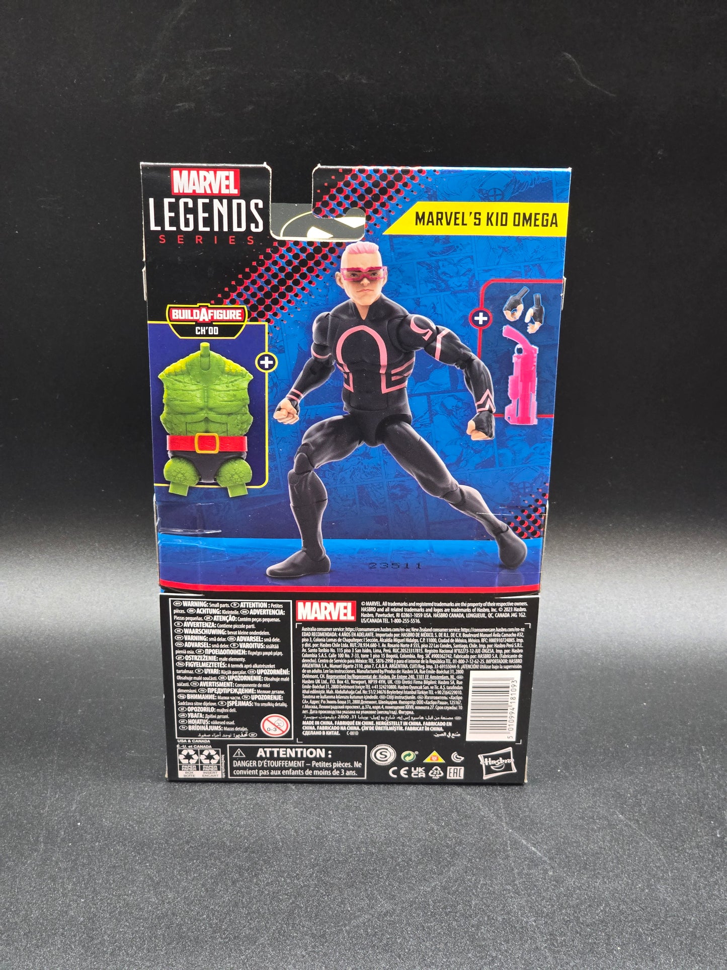 Kid Omega X-Men Marvel Legends BAF Ch'od Action Figure Hasbro 2023