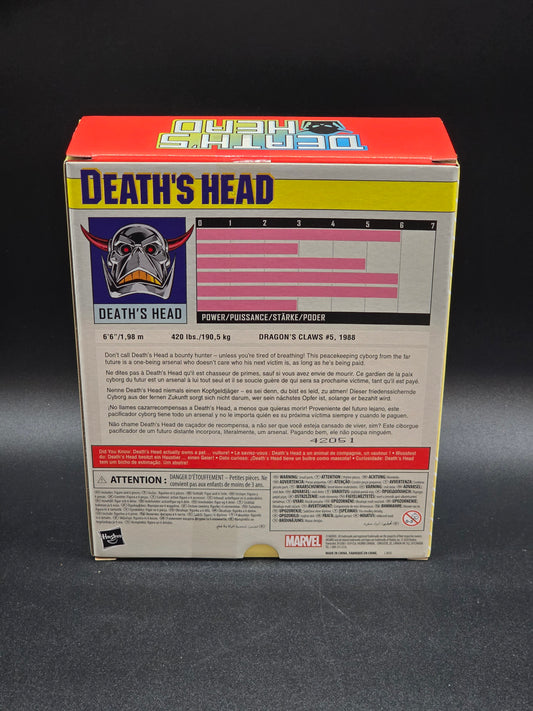 Death's Head Hasbro Marvel Legends SDCC 2024 Exclusive Retro Figure