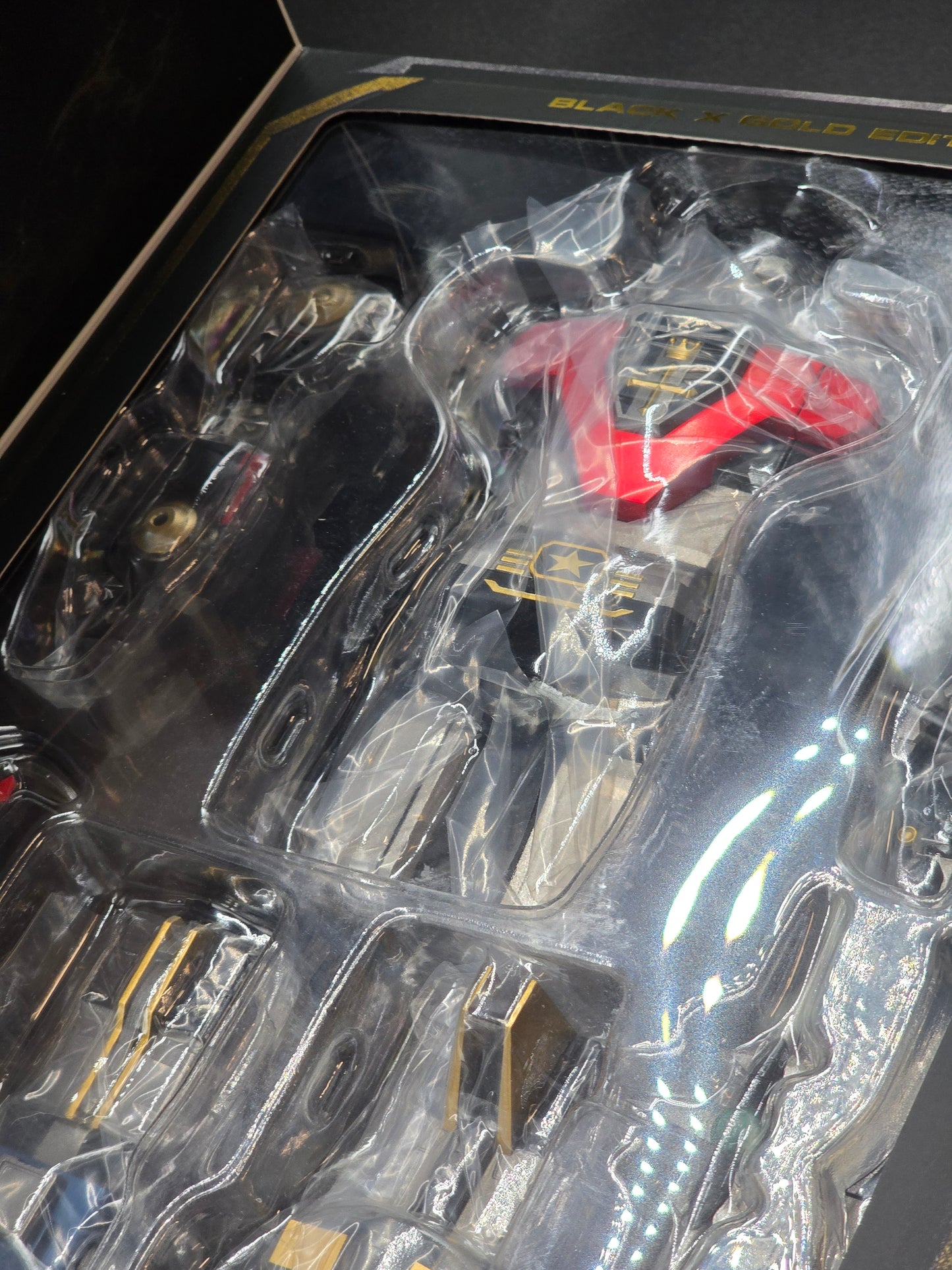 Voltron Black and Gold Edition Robo-DOU Action Figure - EE Exclusive