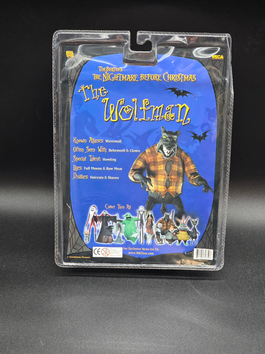 Wolfman with elf Nightmare before Christmas Neca