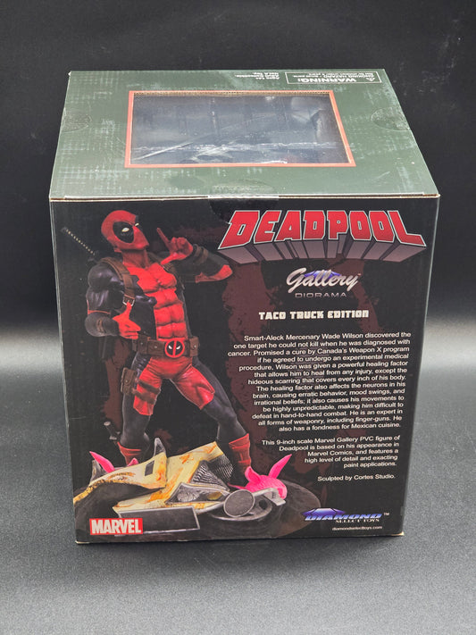 Deadpool Taco Truck Edition Marvel Gallery Statue