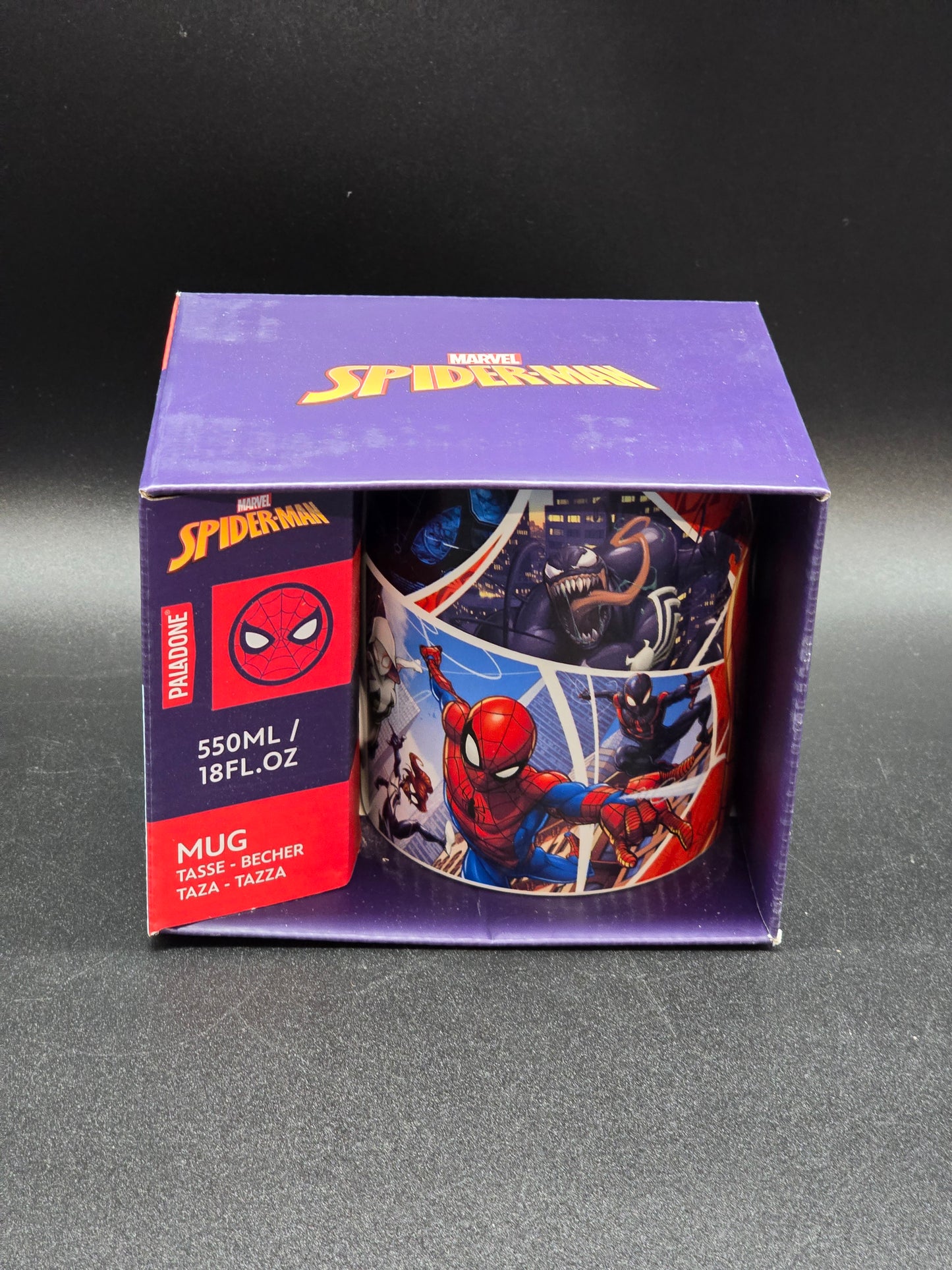 Spiderman XL Decal Mug