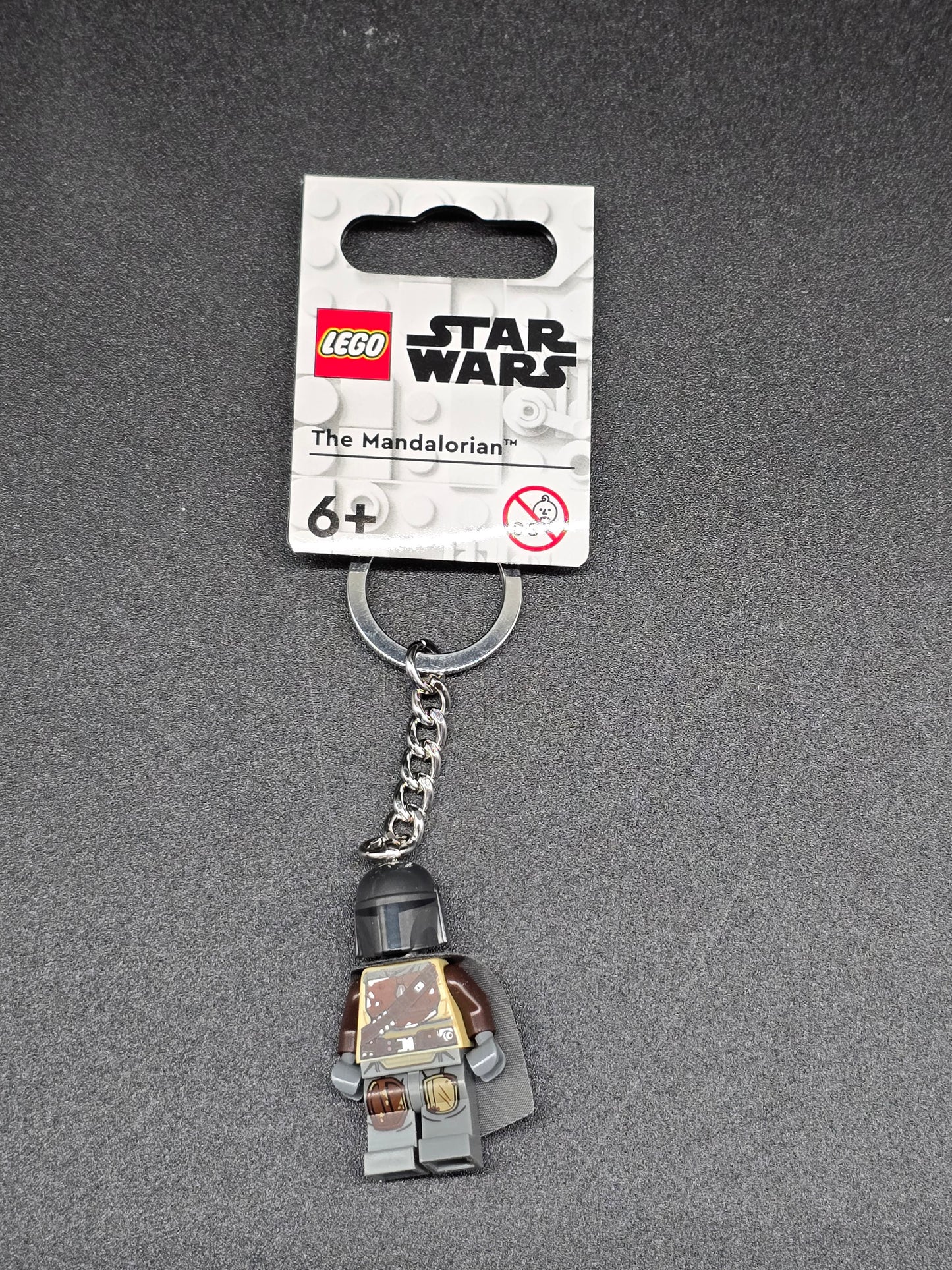 Mandalorian Lego minifigure keychain