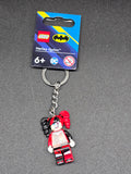 Harley Quinn Lego minifigure keychain