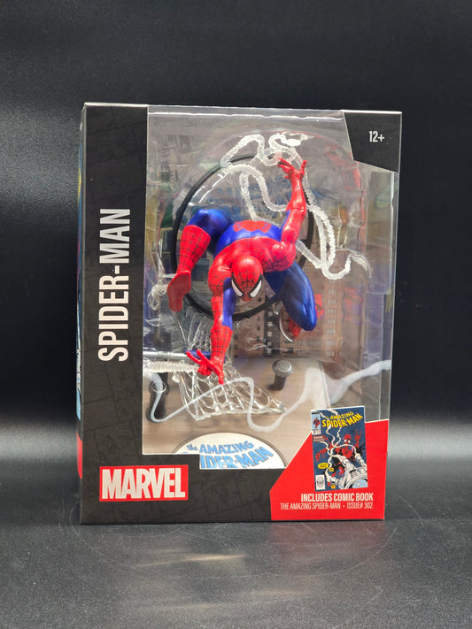 Spider-Man 1:6 McFarlane Marvel Posed Figure Scene The Amazing Spider-Man Issue #301
