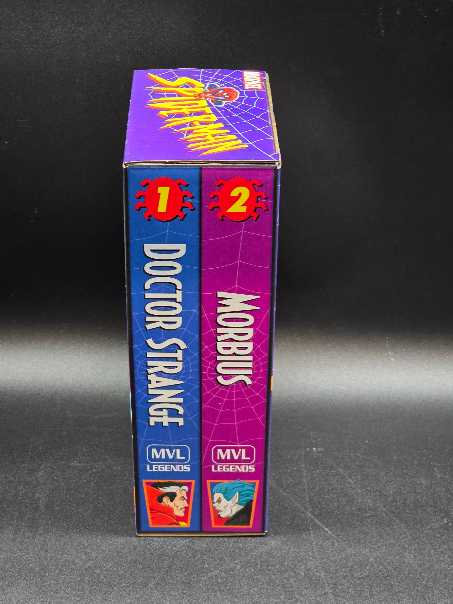 Doctor Strange & Morbius Hasbro Marvel Legends VHS Spider-Man Animated Series Retro Figure Set 2024