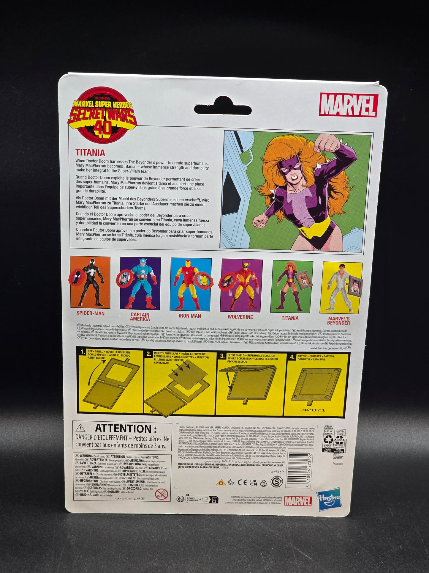 Titania Marvel Legends Secret Wars 2024
