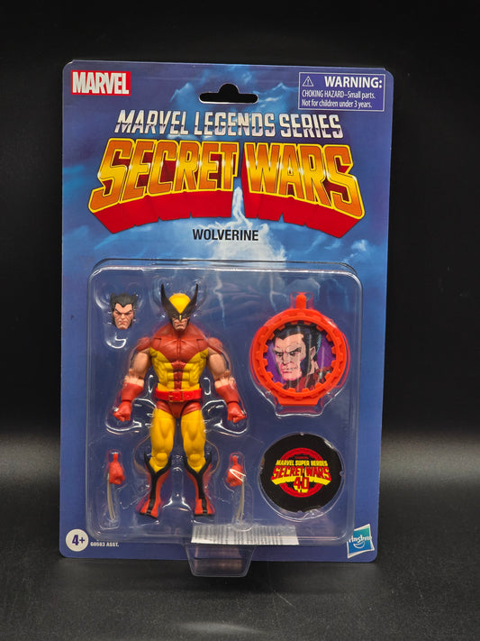 Wolverine Marvel Legends Secret Wars Action Figure Hasbro 2024