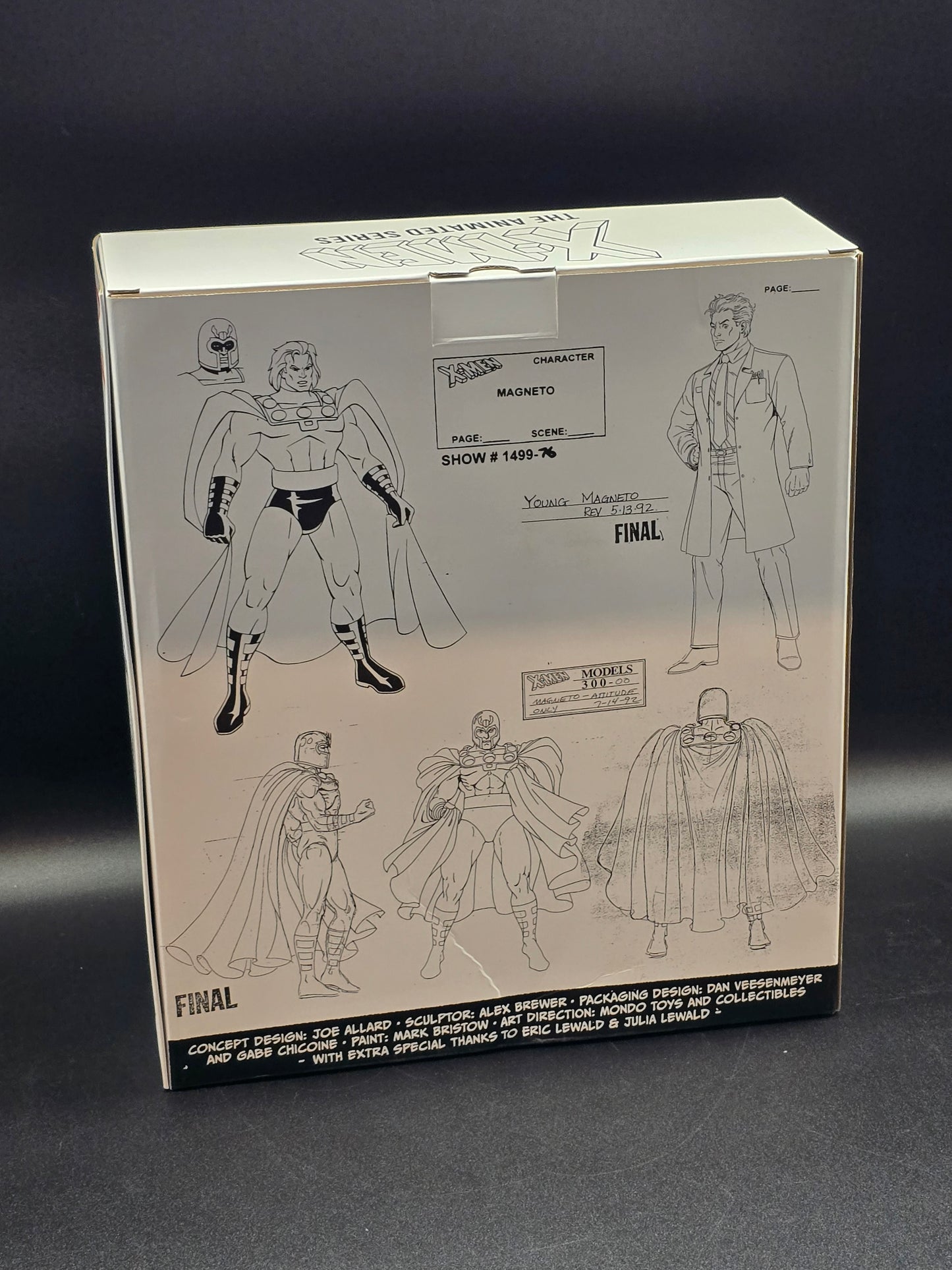 Magneto Mondo X-Men Animated series SDCC 2023 Exclusive Figure
